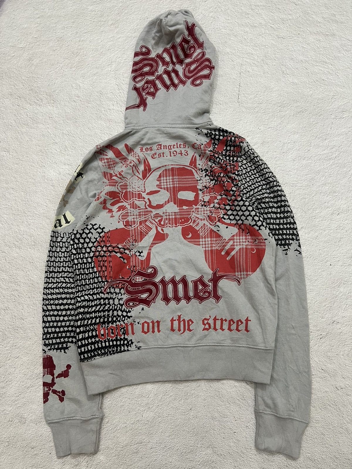Number (N)ine 04ss Number nine skull zip hoodie archive size 2