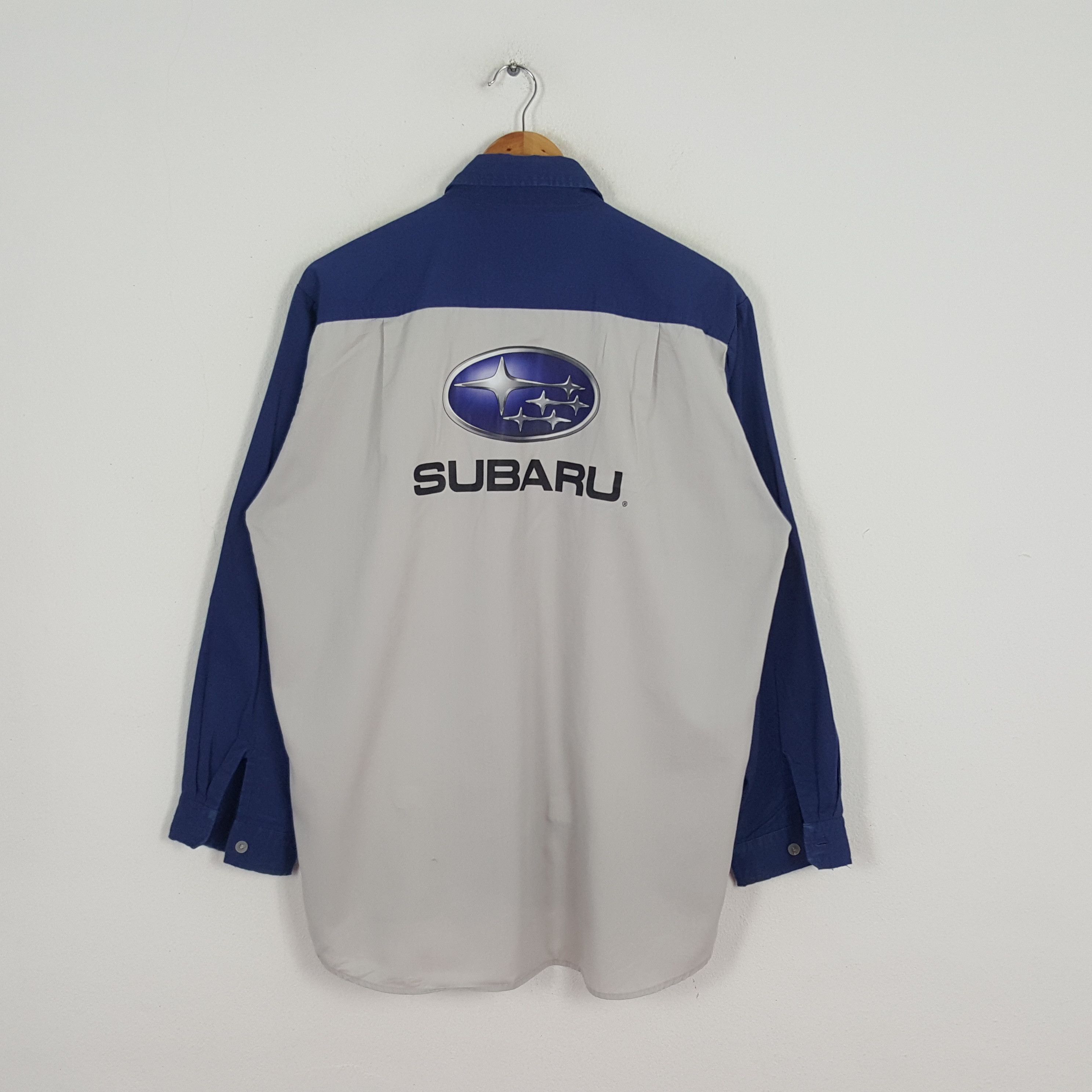 Vintage Subaru Japanese Rally Team Custom Art Shirt Jacket