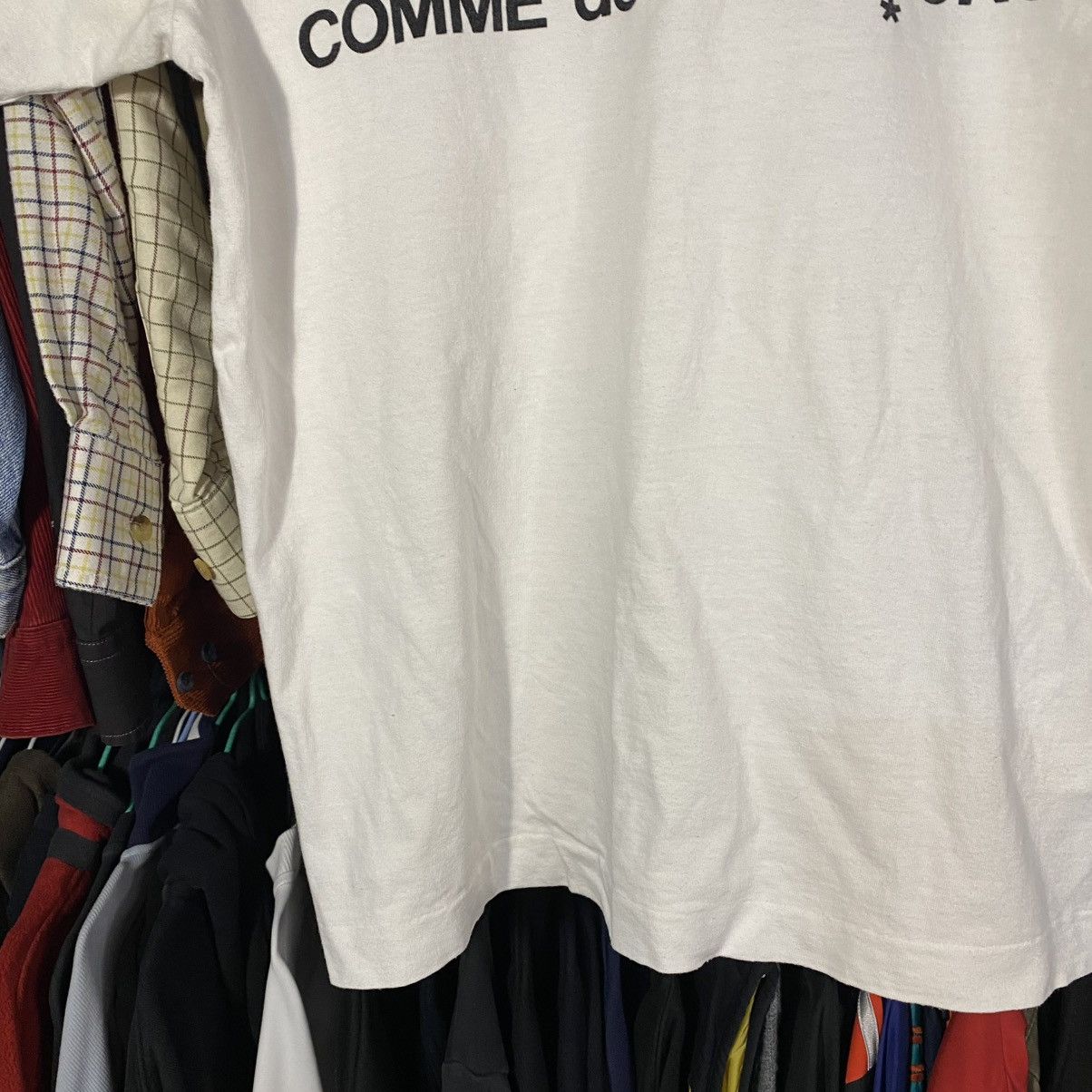 Comme des Garcons VINTAGE COMME DES GARSONS TEE FRONT BIG LOGO Size US M / EU 48-50 / 2 - 8 Thumbnail