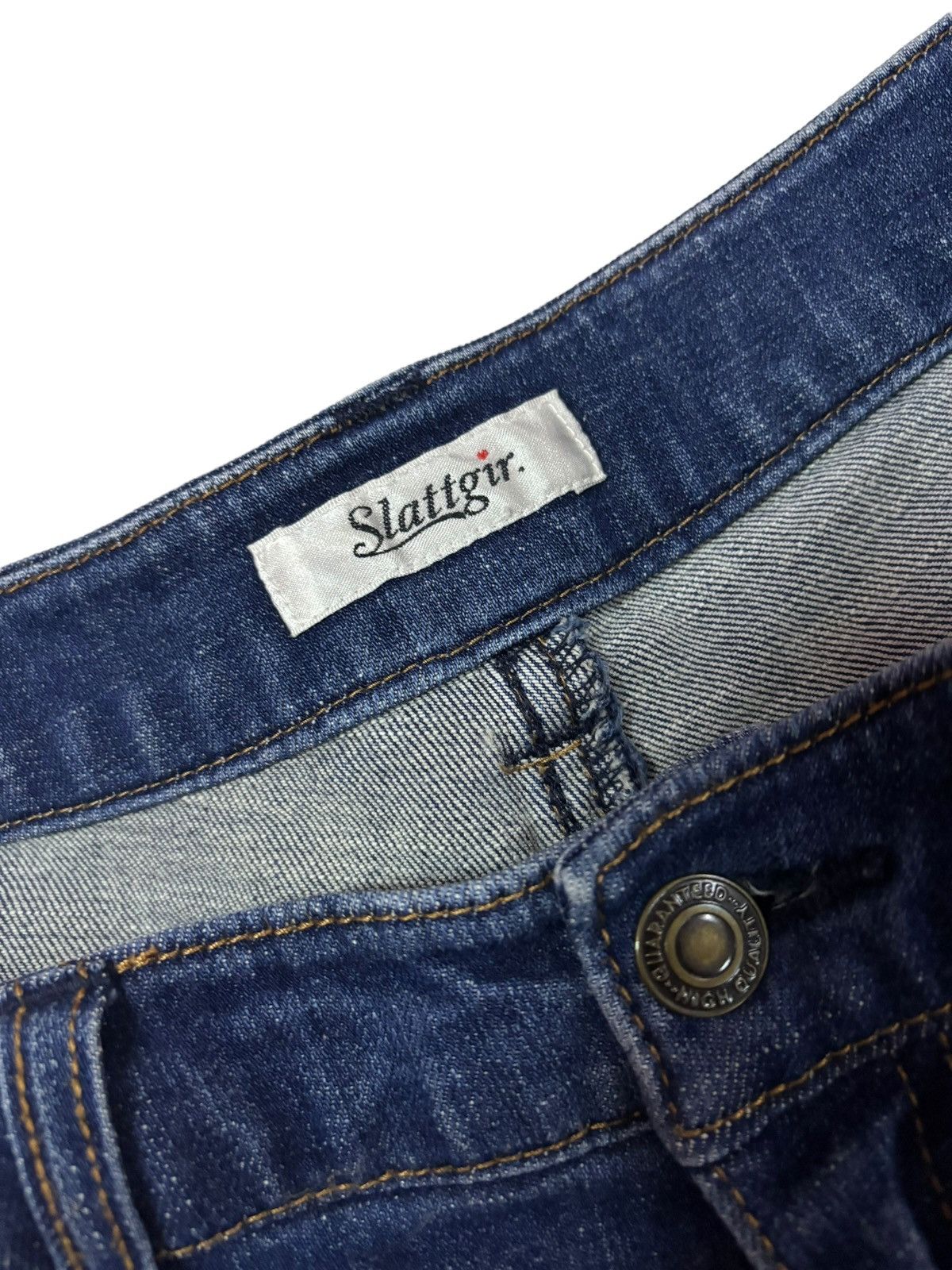 Japanese Brand Y2k Slattgir Japan Jeans Size 30" / US 8 / IT 44 - 6 Thumbnail