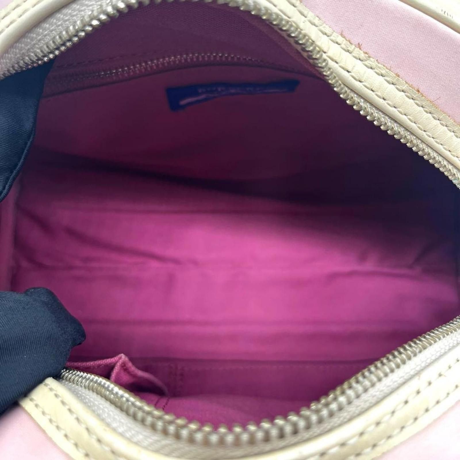 Burberry Burberry - Blue Label Pink and Beige Leather Handbag Size ONE SIZE - 6 Thumbnail