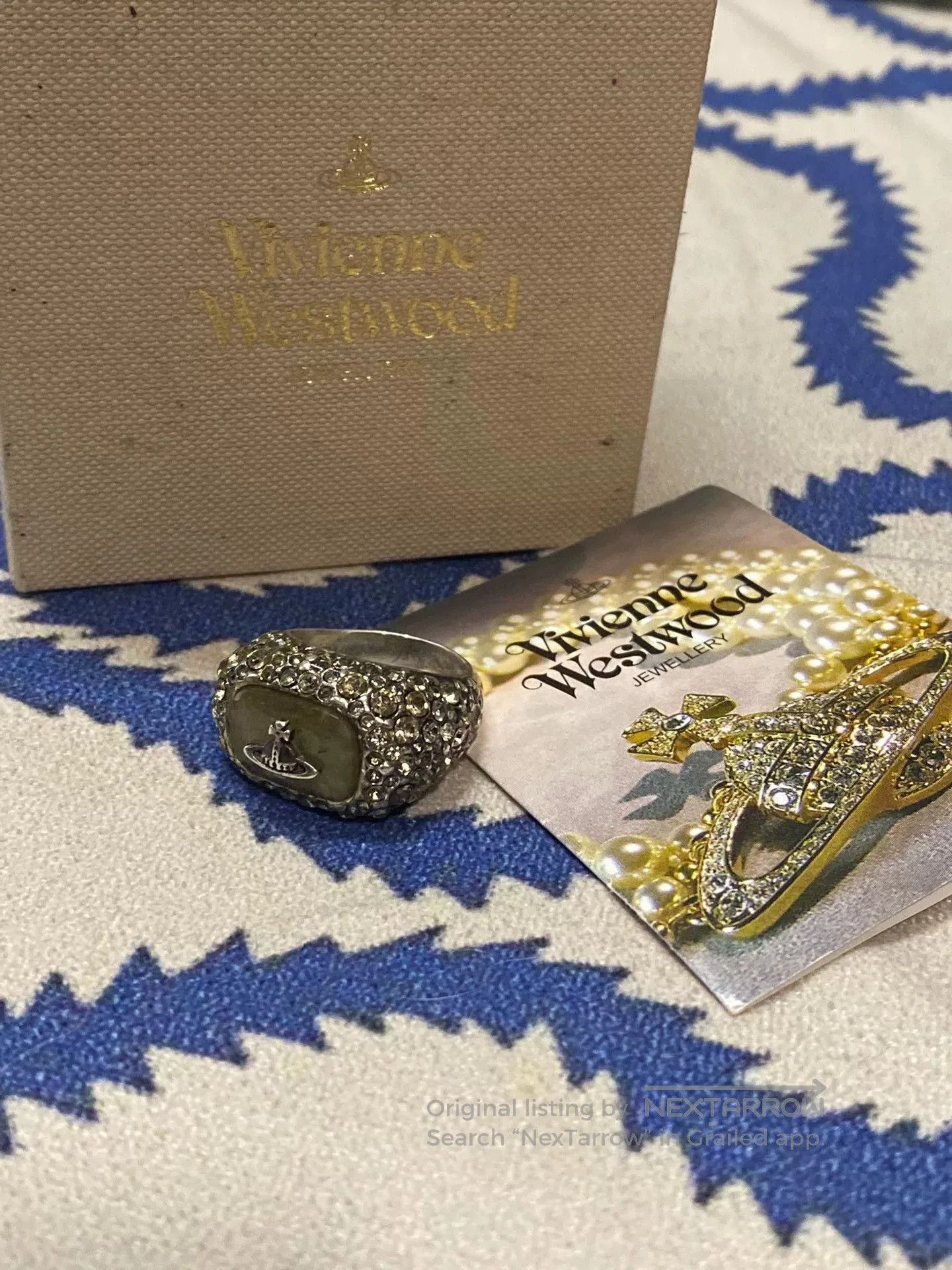 Vivienne Westwood vivienne westwood rare sparkling saturn ring. Size ONE SIZE - 1 Thumbnail