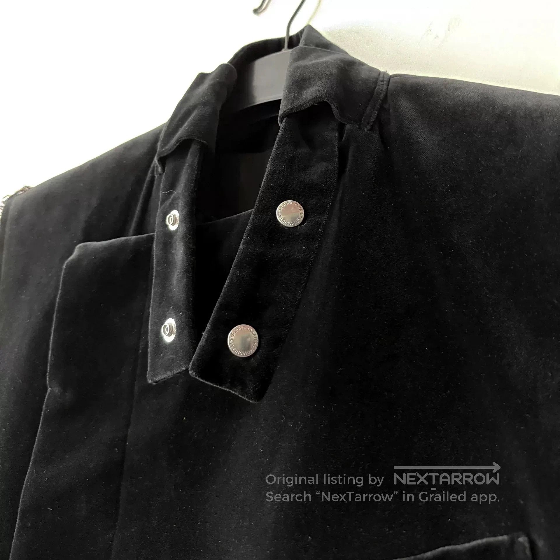 Takahiromiyashita The Soloist. Takahiro Miyashita Velvet Vest. Size US L / EU 52-54 / 3 - 4 Thumbnail