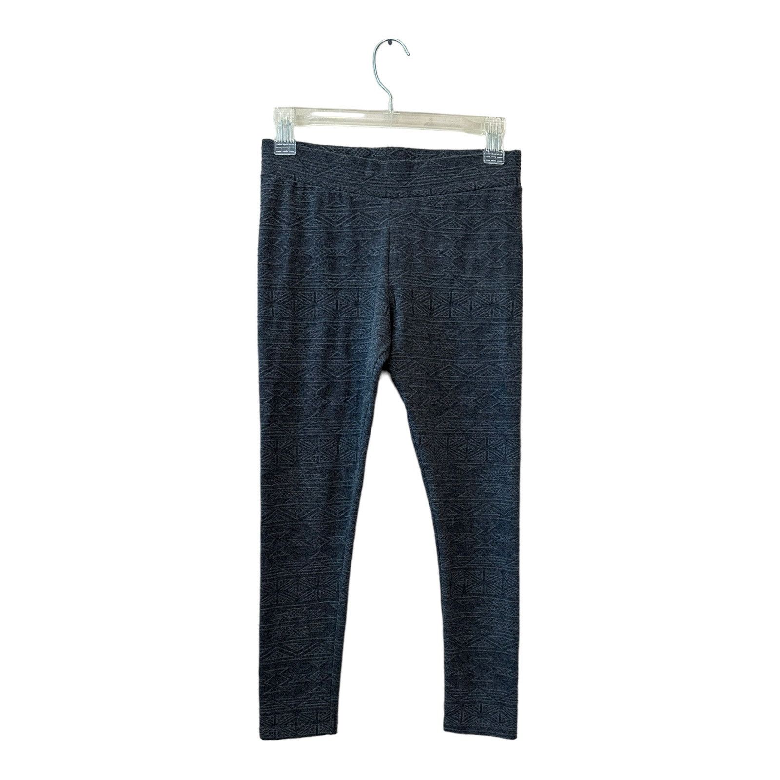 American Eagle Outfitters American Eagle gray textured high rise leggings size M Size 27" / US 4 / IT 40 - 1 Thumbnail