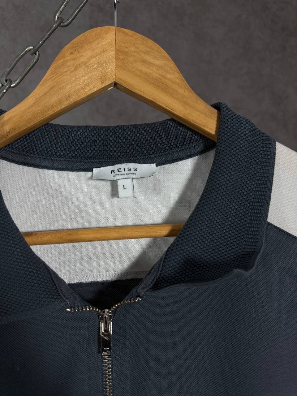 Reiss Reiss designer zip polo tee Size US L / EU 52-54 / 3 - 4 Thumbnail