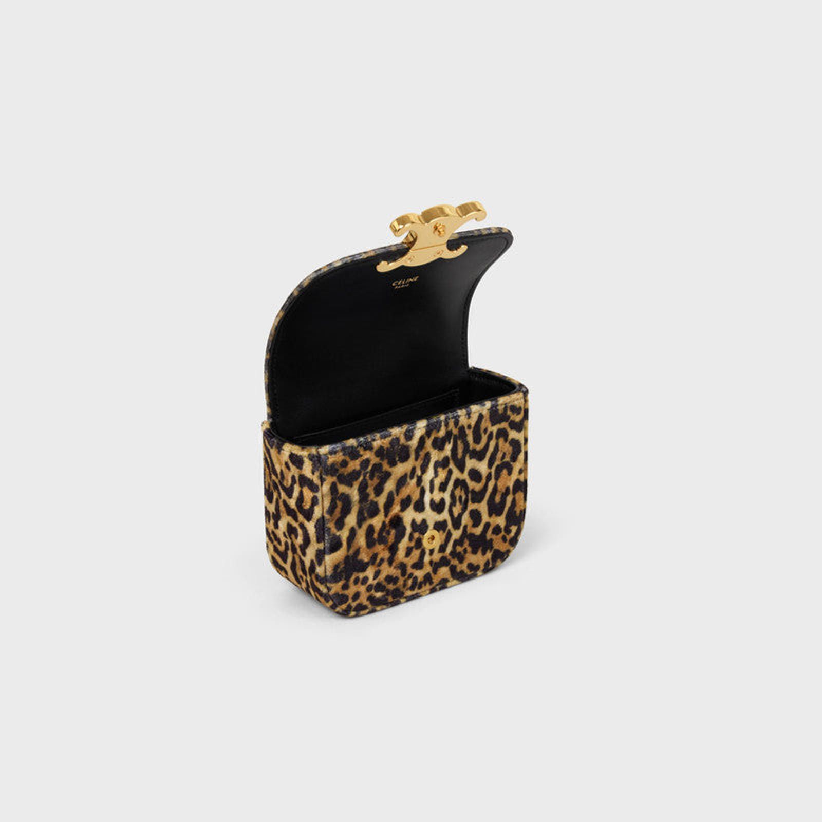 Celine Celine Claude Leopard Crossbody Size ONE SIZE - 4 Thumbnail