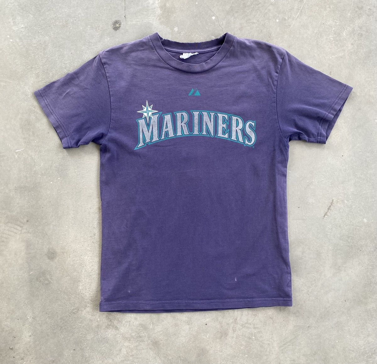 Majestic × Vintage VINTAGE MAKESTIC MARINERS ICHIRO SUNFADED TEE Size US S / EU 44-46 / 1 - 1 Thumbnail
