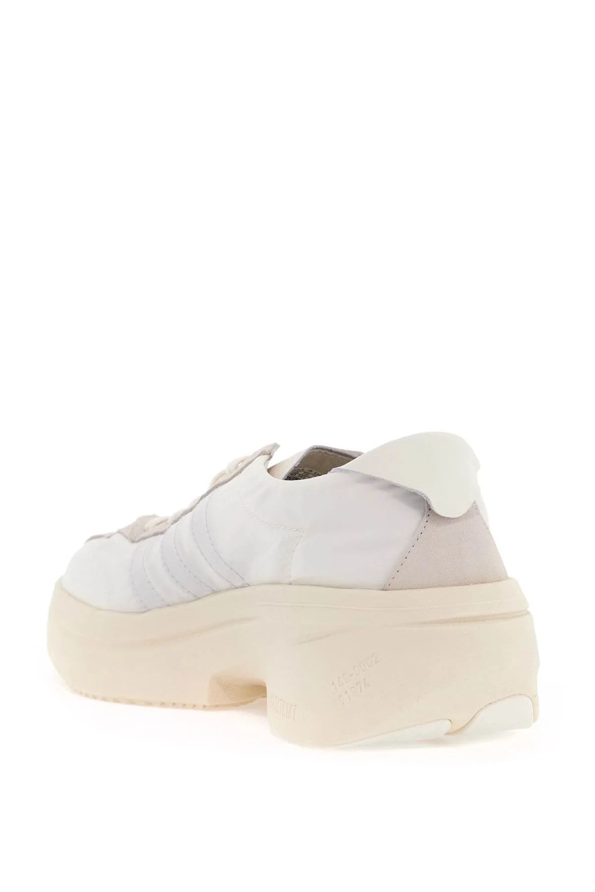 Y-3 × Yohji Yamamoto o1s22i1n0125 Subaya Low-Top Sneakers in Beige Size US 11 / EU 44 - 3 Thumbnail