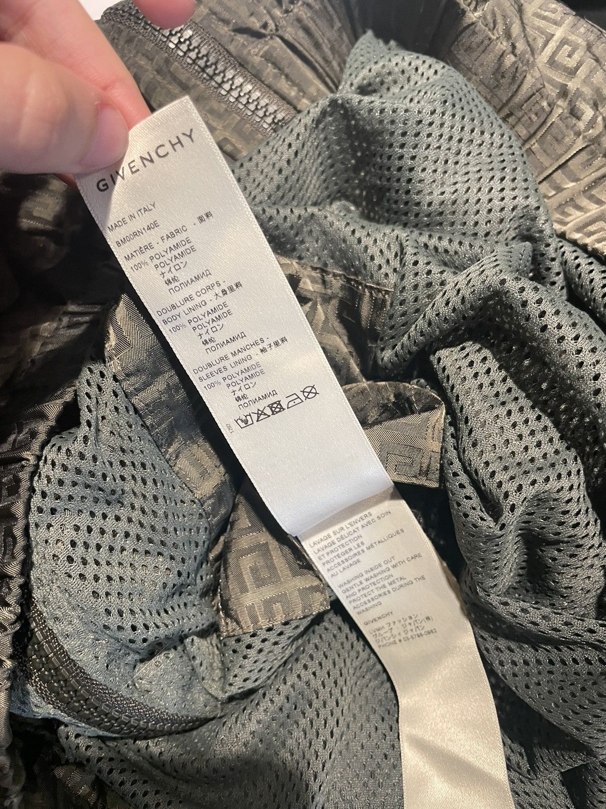 Givenchy Garment Dye Embroidered Jacket 'Military Green' Size US M / EU 48-50 / 2 - 5 Thumbnail