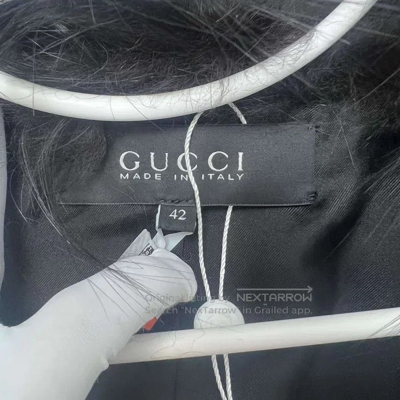 Gucci Gucci Fox fur pigskin short leather jacket Size M / US 6-8 / IT 42-44 - 3 Thumbnail
