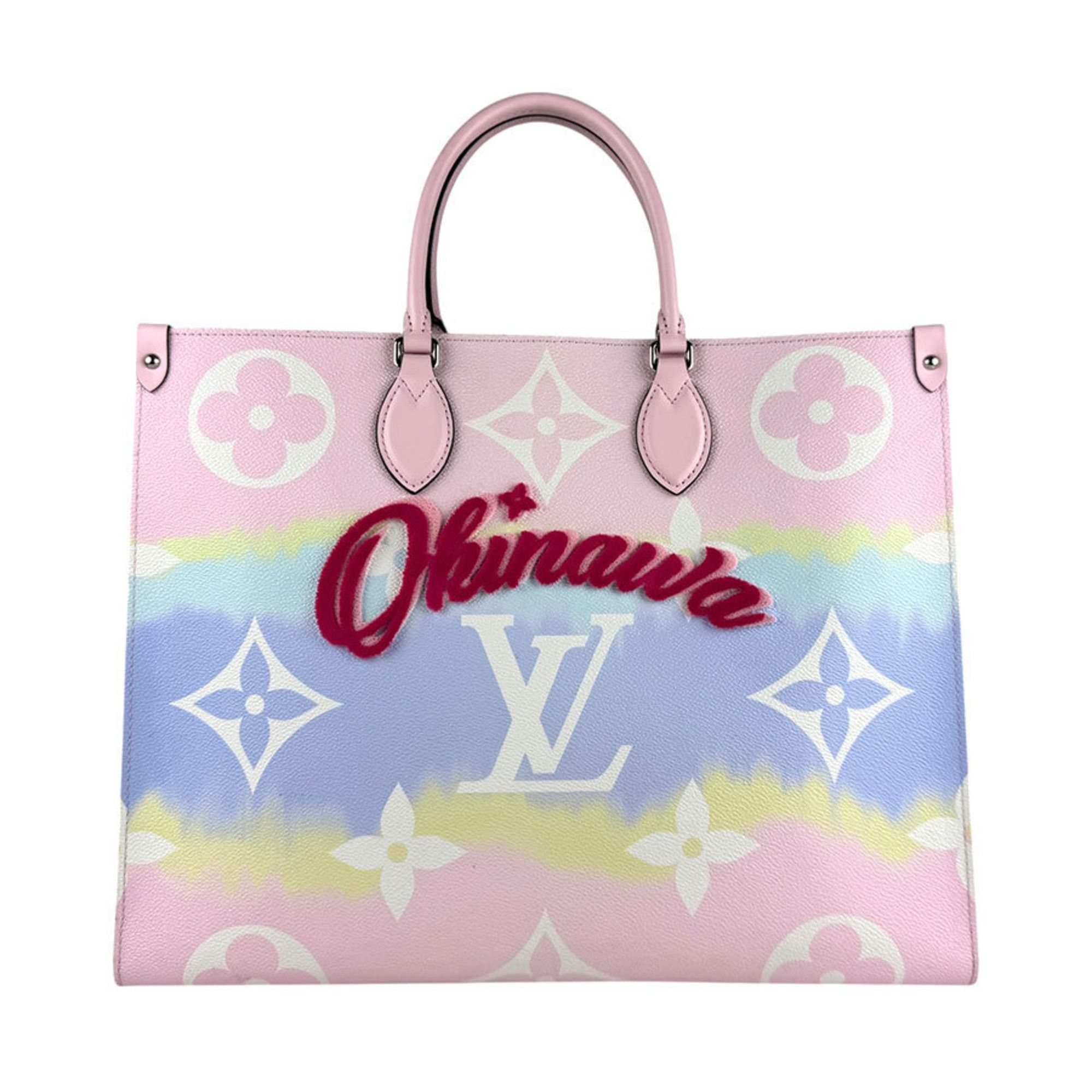Louis Vuitton Escal On the Go GM Handbag/Shoulder Bag in Pastel Silver Women's M45191 z6658
