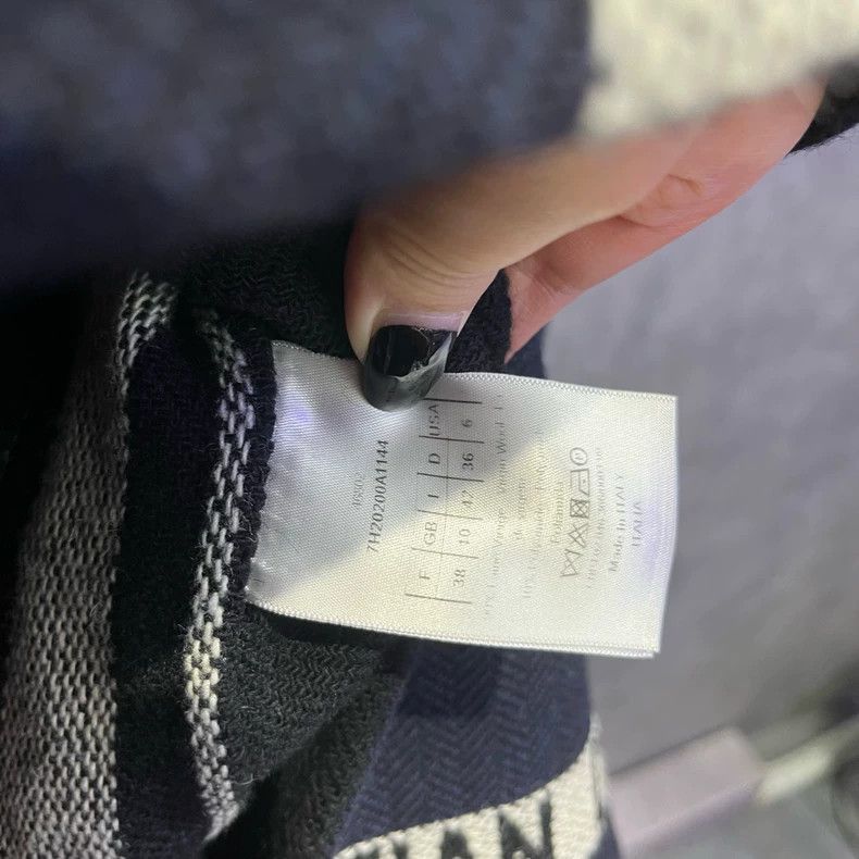 Dior Dior Navy DoubleBreasted Wool Jacket-2506 Size US M / EU 48-50 / 2 - 3 Thumbnail