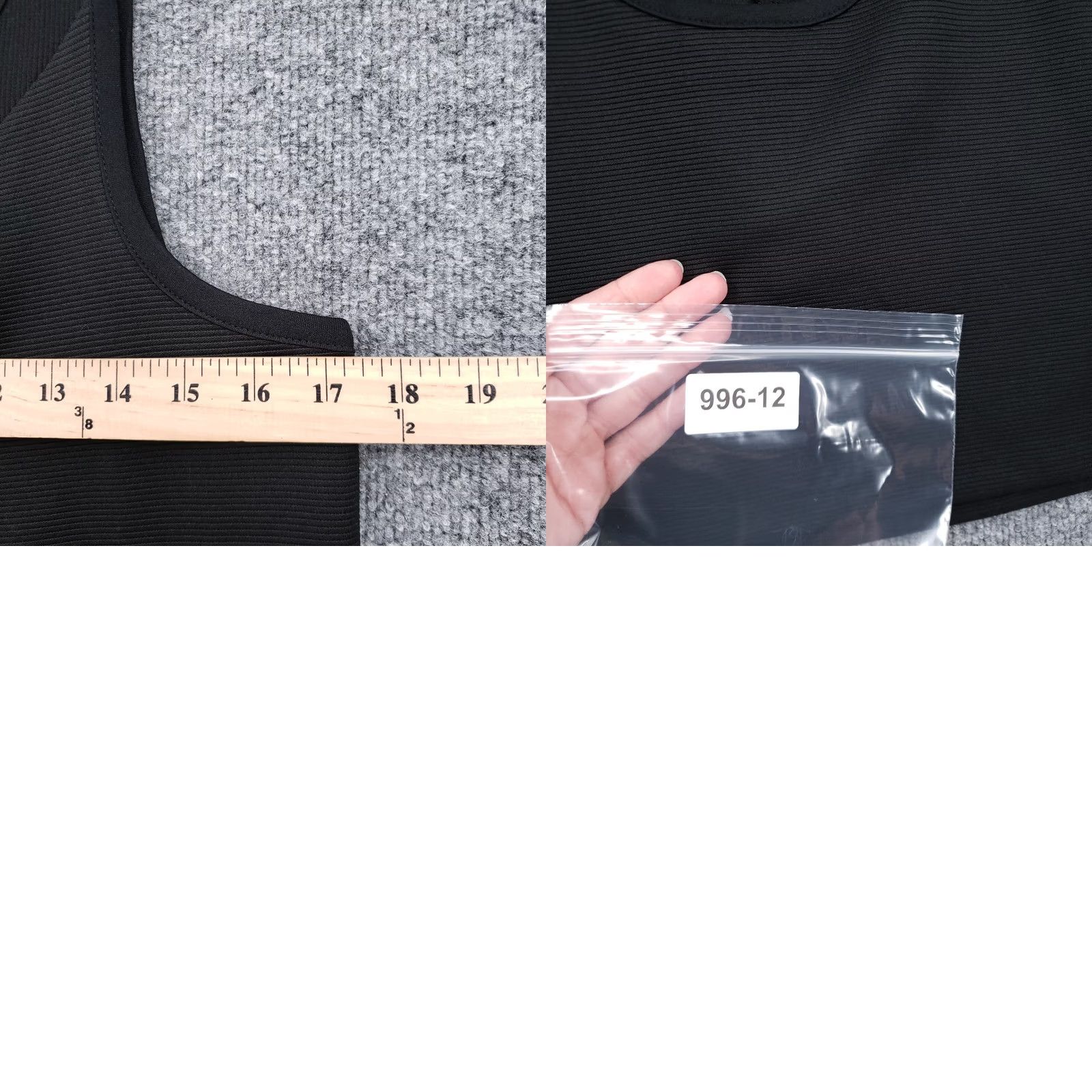 Etro Metaphor Tank Womens M Cropped Tank Black Retro Remix Ottoman Low Back Top NEW Size M / US 6-8 / IT 42-44 - 8 Thumbnail