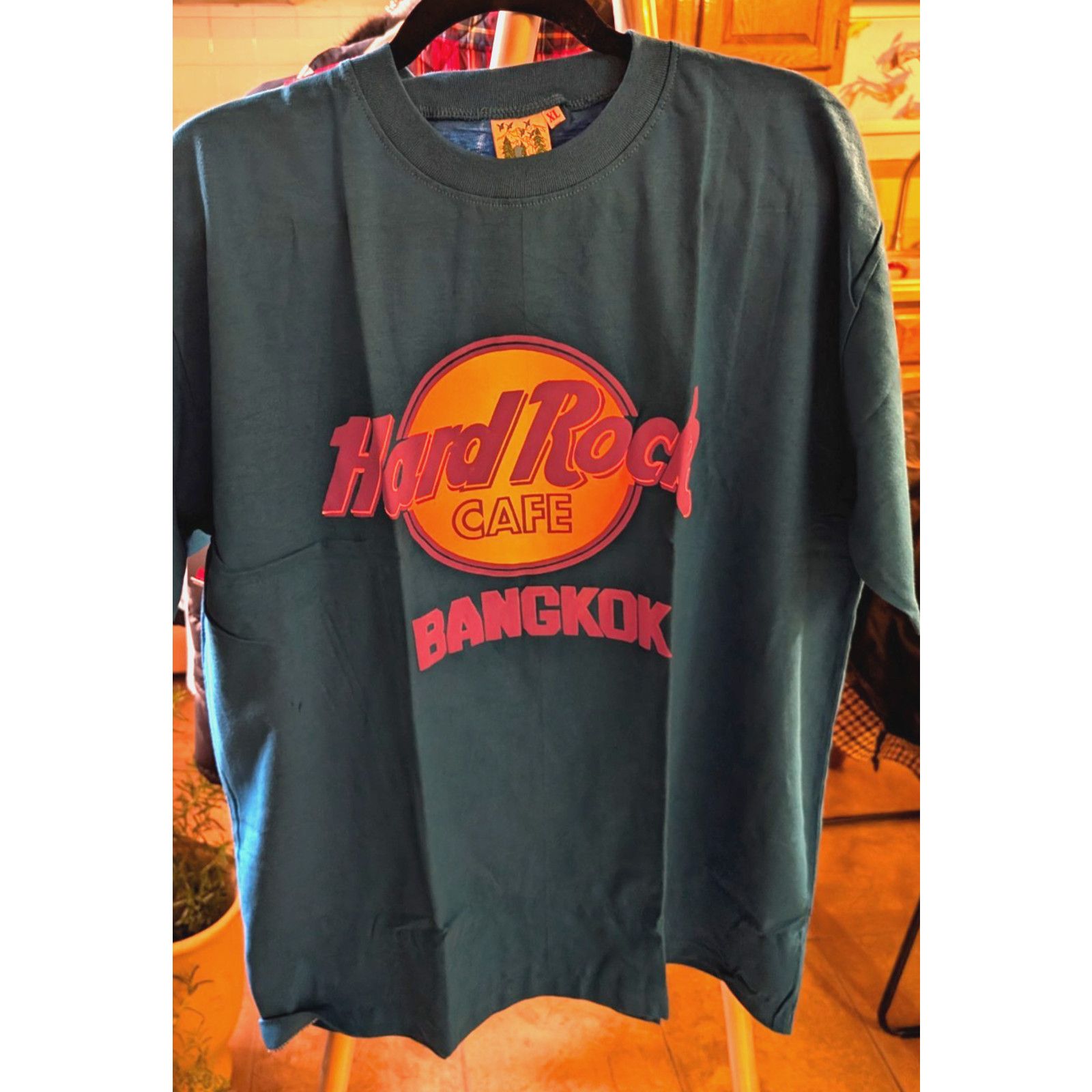 Hard Rock Cafe VINTAGE Hard Rock Cafe T-Shirt NEW Size XL Blue/Green NWOT Size US XL / EU 56 / 4 - 1 Thumbnail