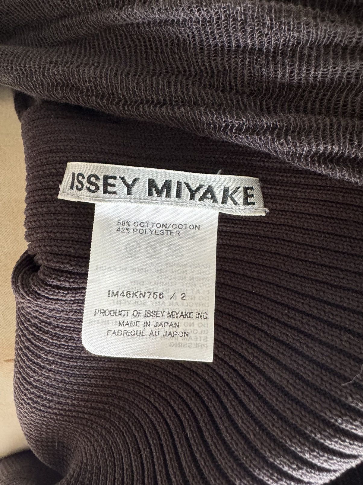 Issey Miyake Issey Miyake Ambigious SS24 Top Long Sleeve Size S / US 4 / IT 40 - 7 Thumbnail