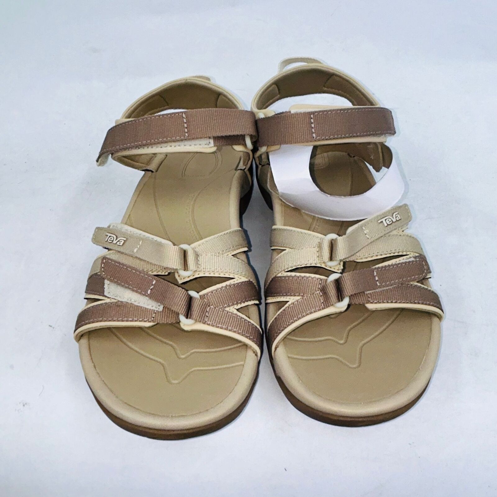 Teva TEVA WOMEN'S BROWN TIRRA ADJUSTABLE STRAP SANDALS SIZE 9B Size US 9 / IT 39 - 2 Thumbnail
