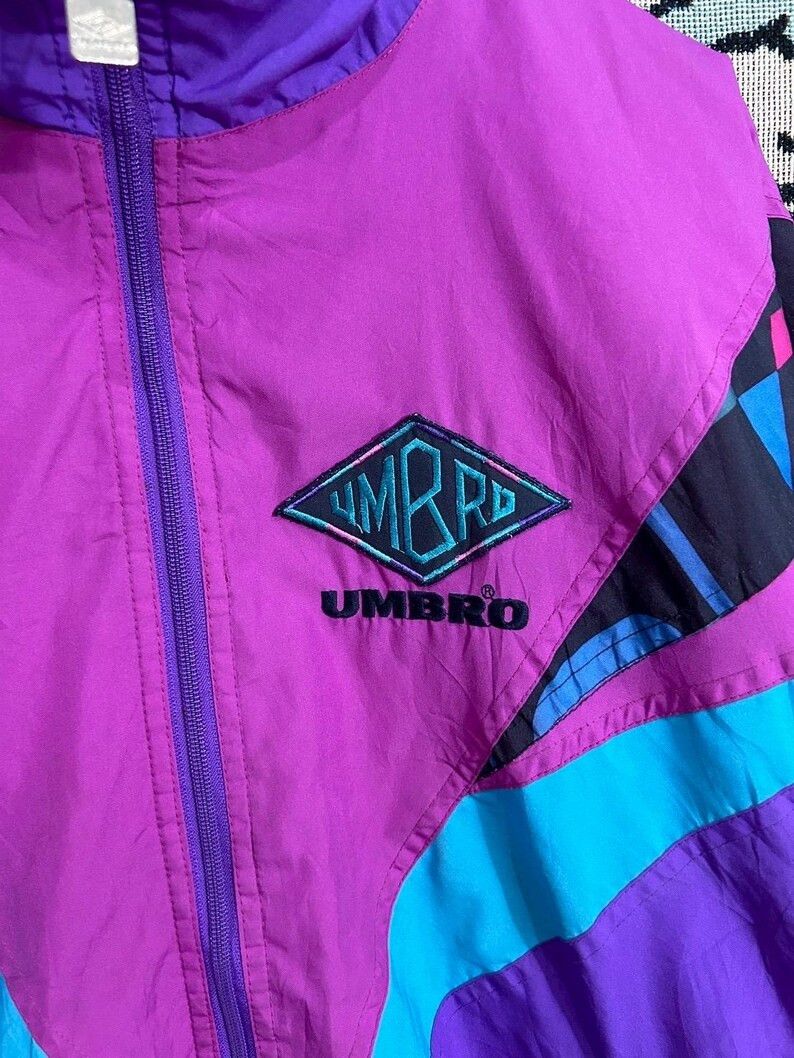 Umbro Vintage 90s Umbro Jacket size L Size US L / EU 52-54 / 3 - 3 Thumbnail