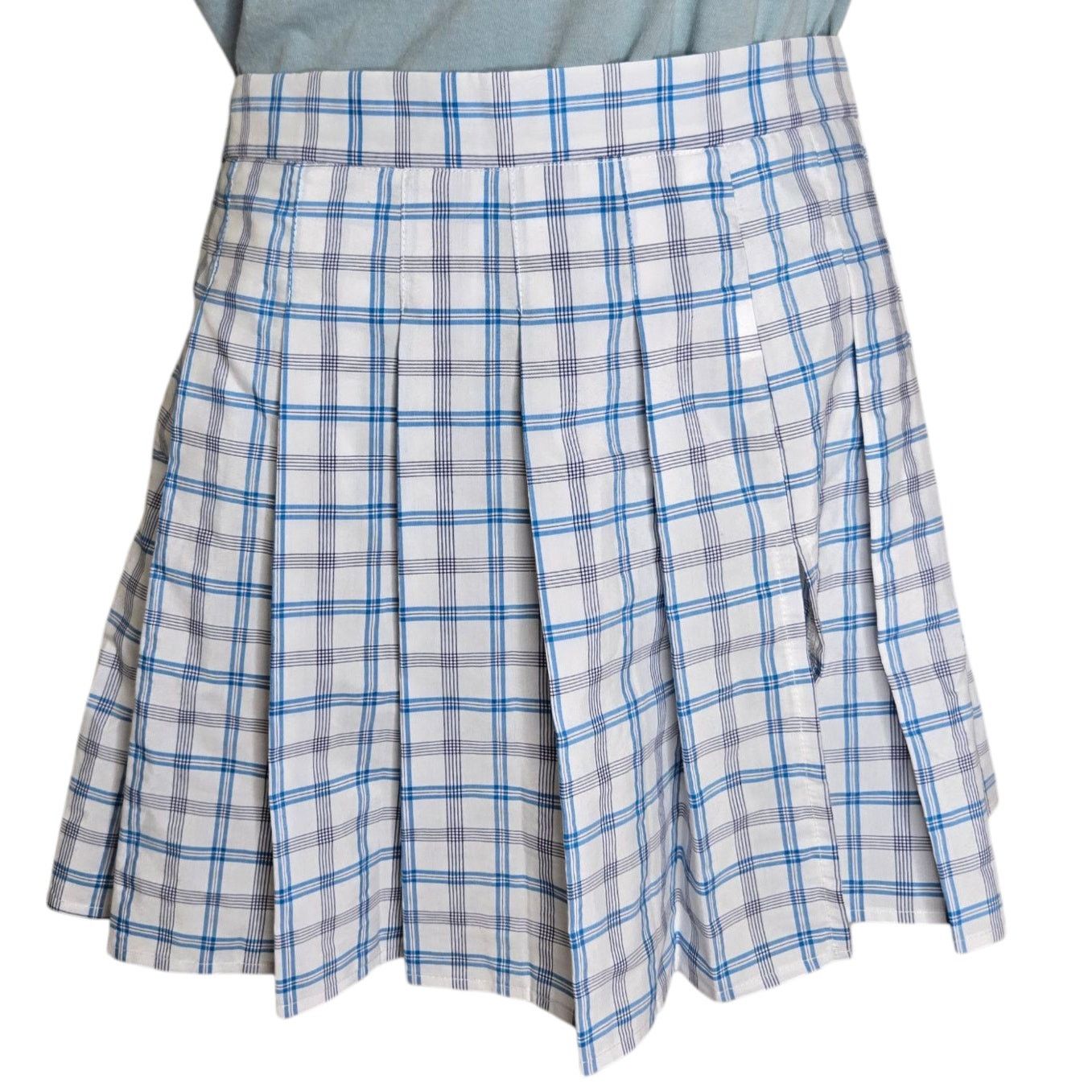 Shein Shein Womens Plaid Pleated Mini Skirt Medium Size 6 Anime Size 28" / US 6 / IT 42 - 1 Thumbnail