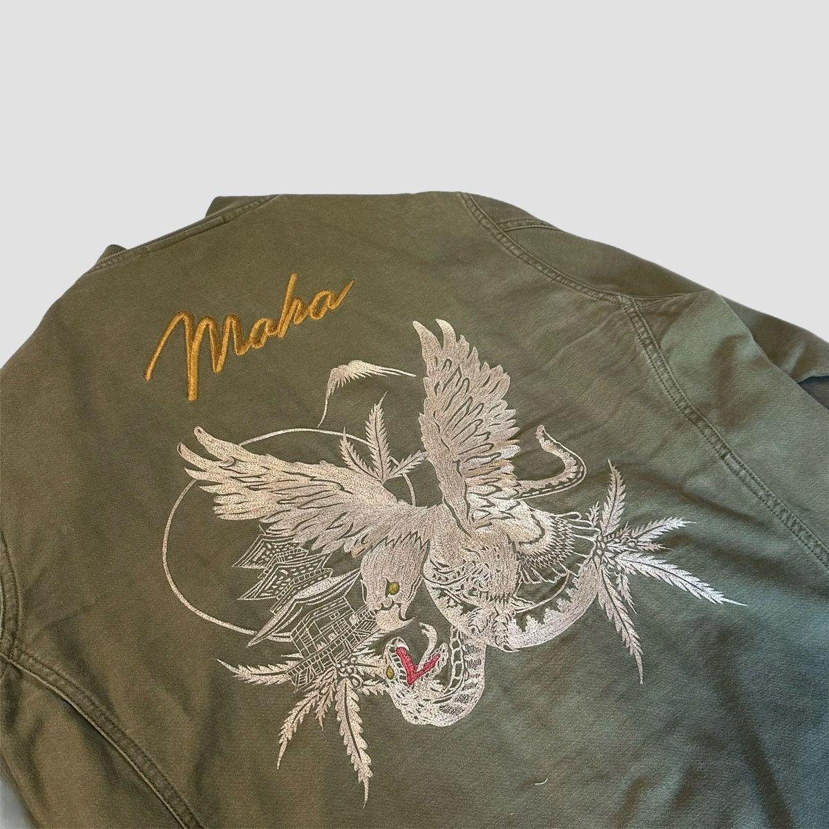 Maharishi Maharishi Eagle Vs Snake Embroidered Flight Jacket Size US M / EU 48-50 / 2 - 4 Thumbnail