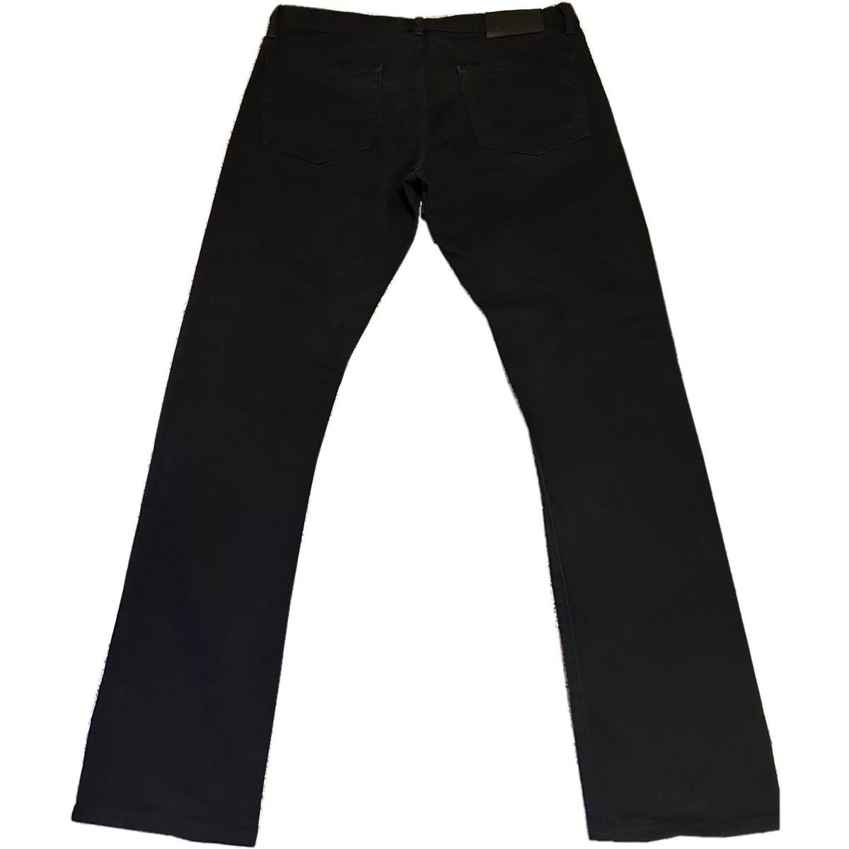 Burberry × Designer Burberry London England Black Straight Leg Denim Size US 34 / EU 50 - 4 Thumbnail