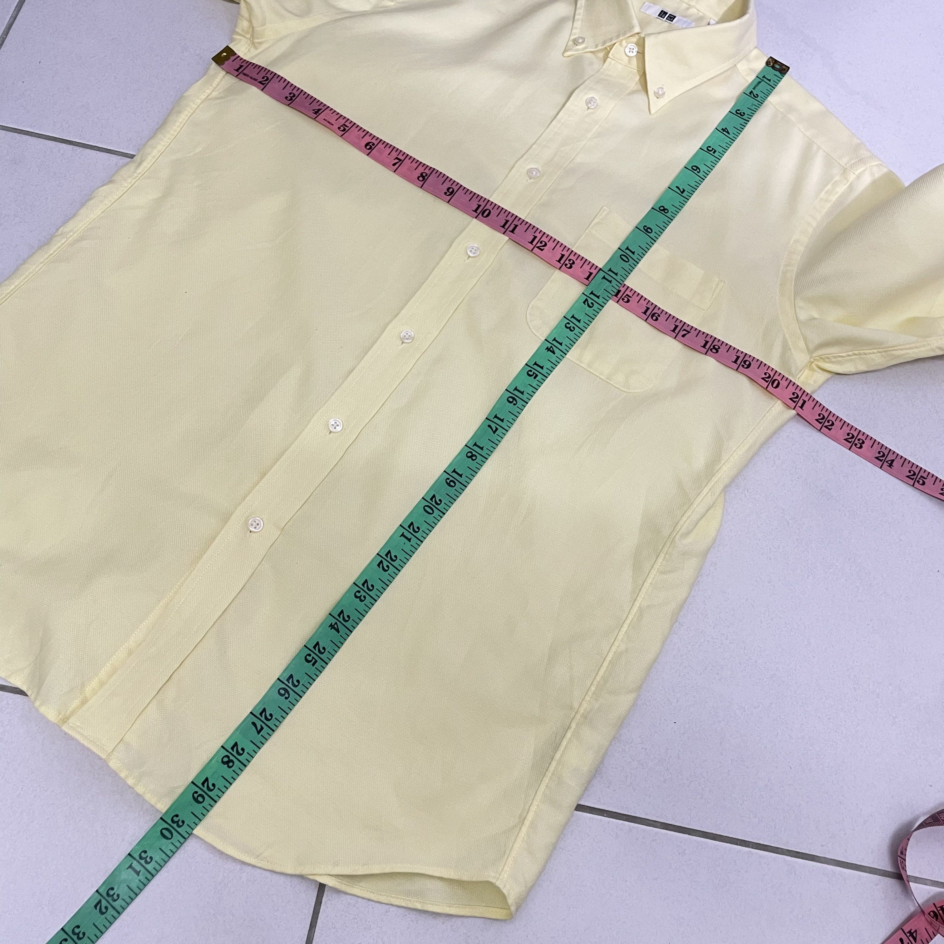 Japanese Brand × Uniqlo UNIQLO OXFORD SHIRT PASTAL Size US L / EU 52-54 / 3 - 5 Thumbnail