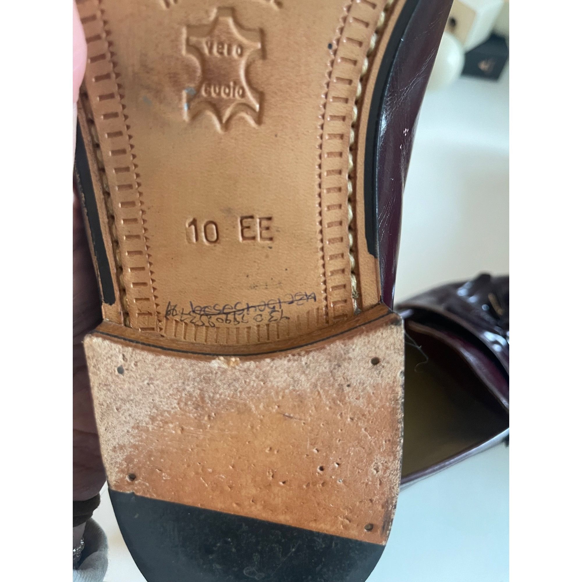 Mezlan MEZLAN BURGUNDY MADE IN SPAIN KILTI TASSEL LEATHER SLIP ON L Size US 10 / EU 43 - 12 Thumbnail