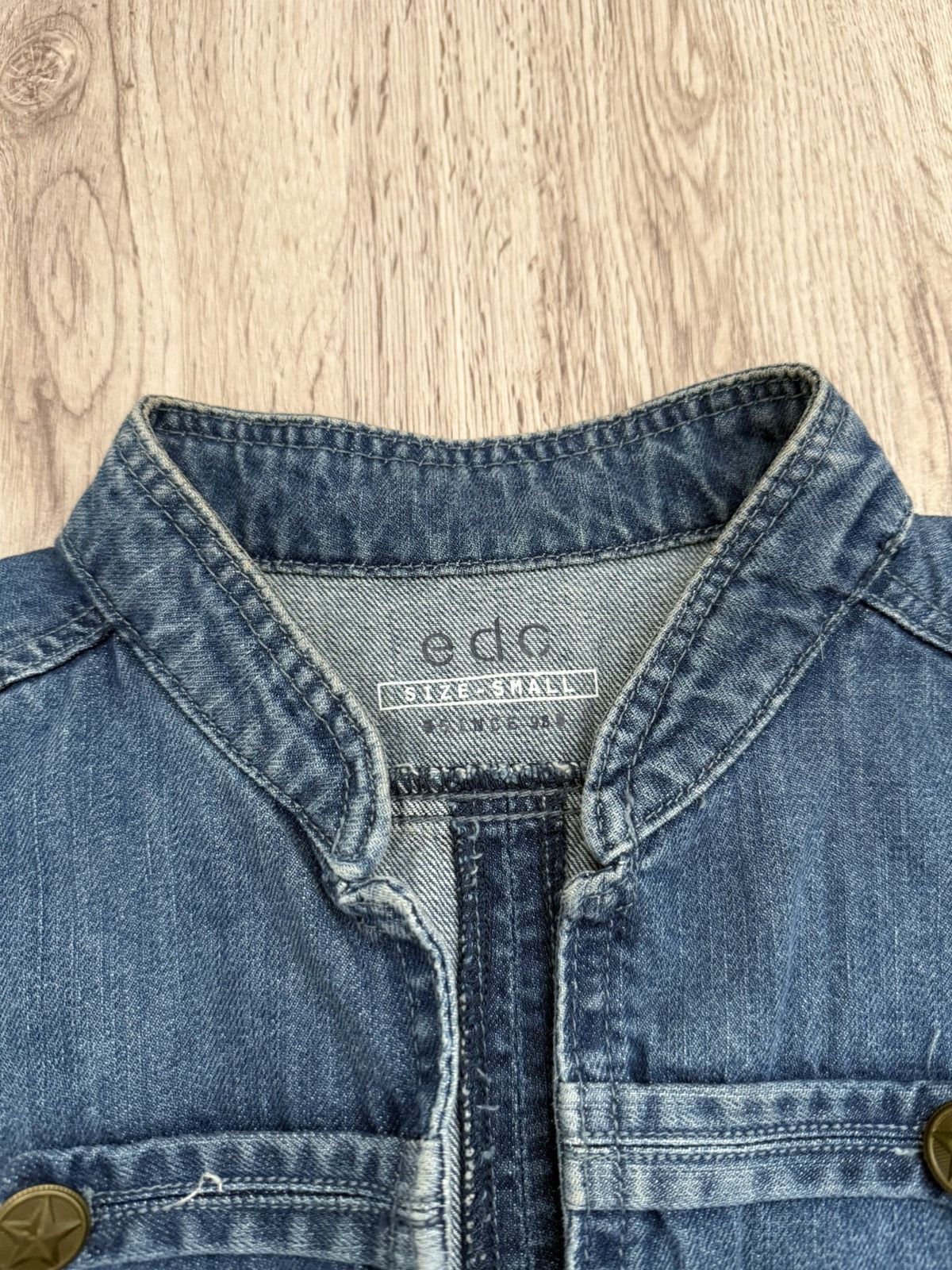 Other EDC denim jacket napoleon jacket Size S / US 4 / IT 40 - 4 Thumbnail