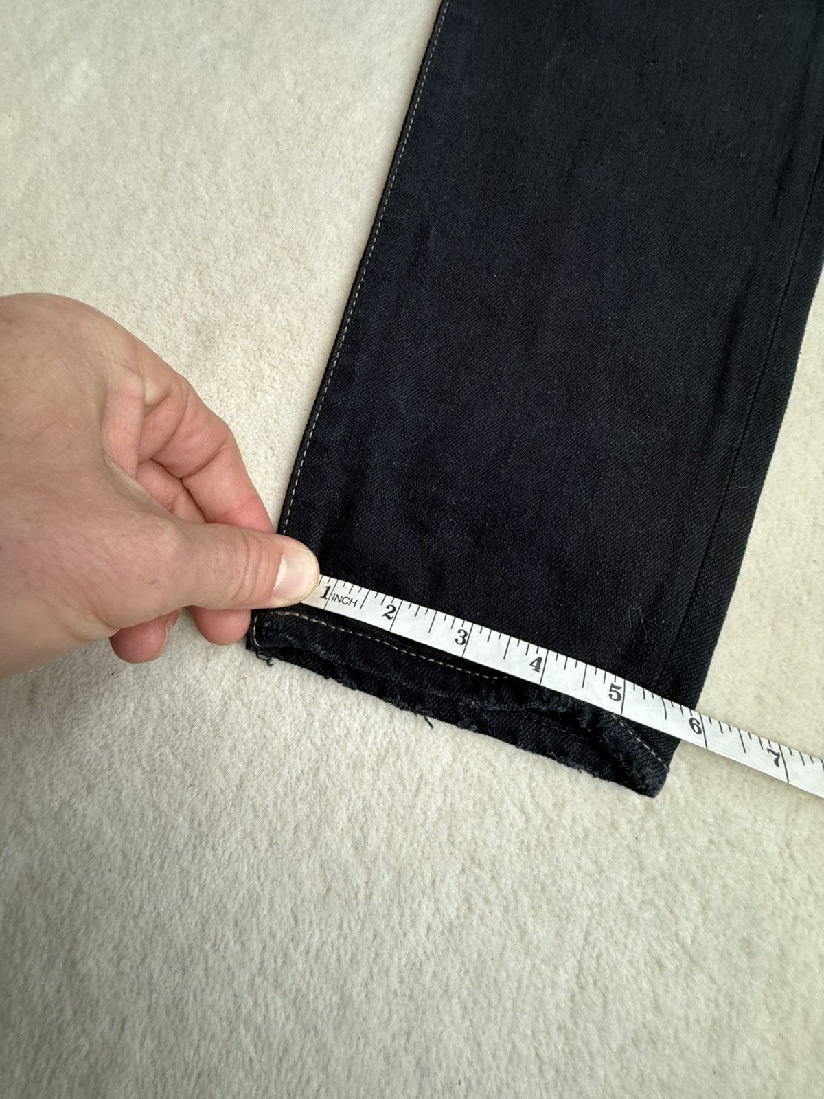 Saint Laurent Paris SS16 Saint Laurent surf sound crash trash black ripped jeans Size US 30 / EU 46 - 8 Thumbnail