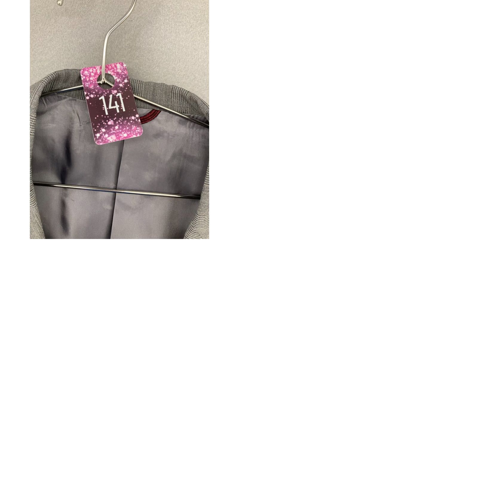 Hart Schaffner Marx Hart Schaffner Marx Jacket Mens Houndstooth Sport Coat Size 42 Gray Wool Plaid Size US XS / EU 42 / 0 - 9 Thumbnail