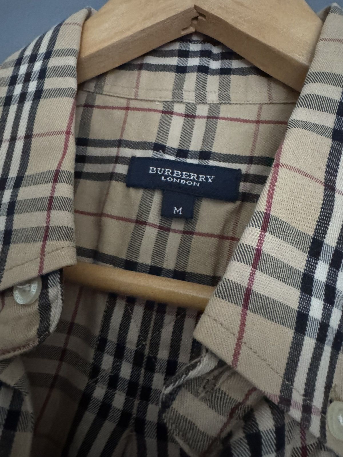 Burberry Burberry check short sleeve shirt Size US M / EU 48-50 / 2 - 4 Thumbnail