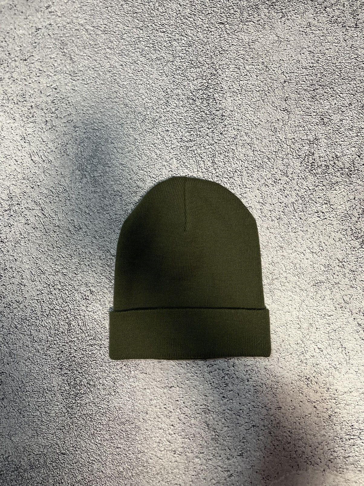 Nike Nike Mens Beanie Hat Vintage Big Centr Logo Acrylic Size ONE SIZE - 2 Thumbnail