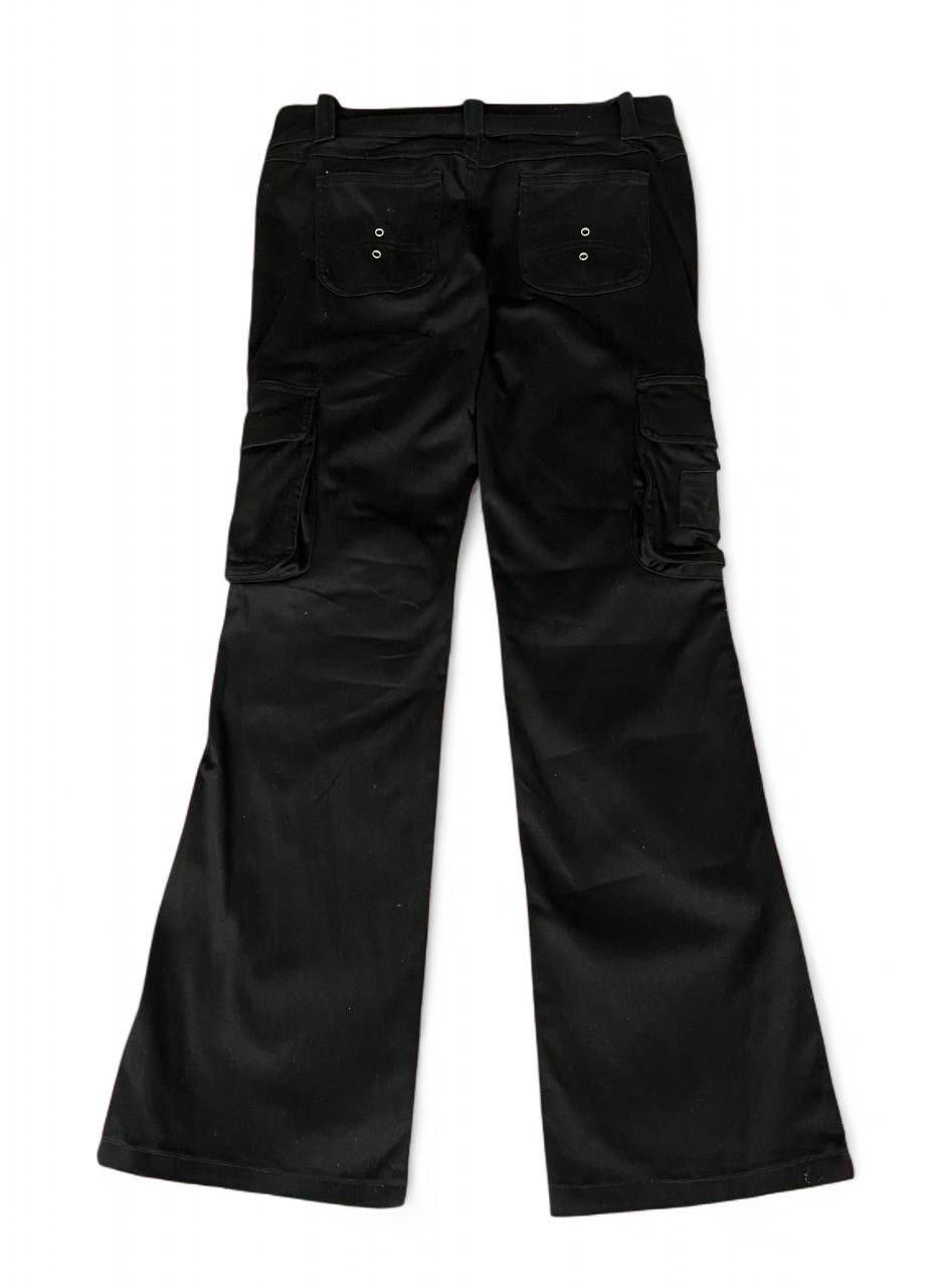 Hysteric Glamour Flared rock denim cargo multipocket low rise punk style pant Size US 29 - 11 Thumbnail