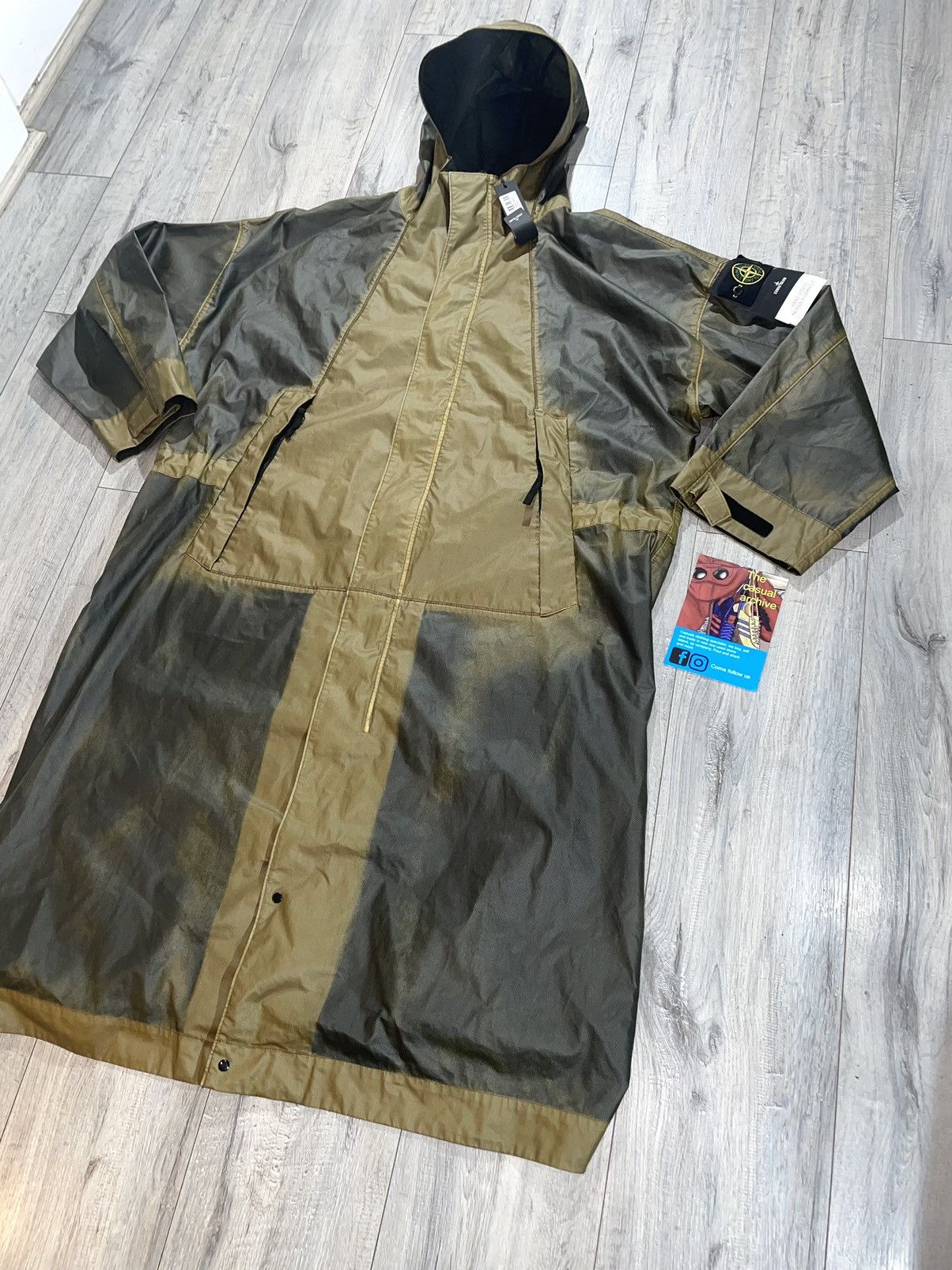 Stone Island Stone island hand sprayed mussola gommata Size US XXL / EU 58 / 5 - 2 Thumbnail