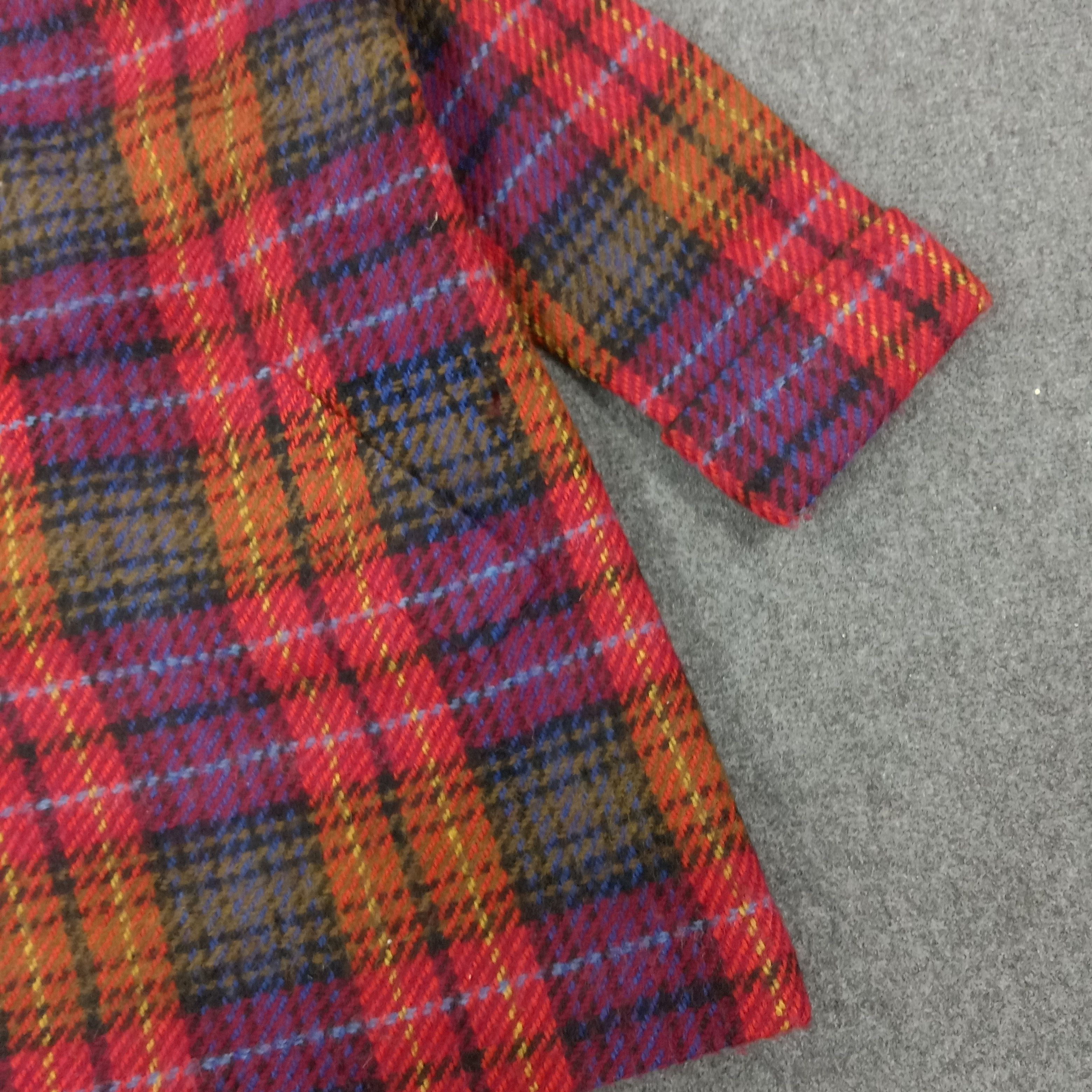 Christian Dior Monsieur × Vintage Christian Dior Italian Designer Flannel Jacket Size XXL / US 16-18 / IT 52-54 - 2 Thumbnail