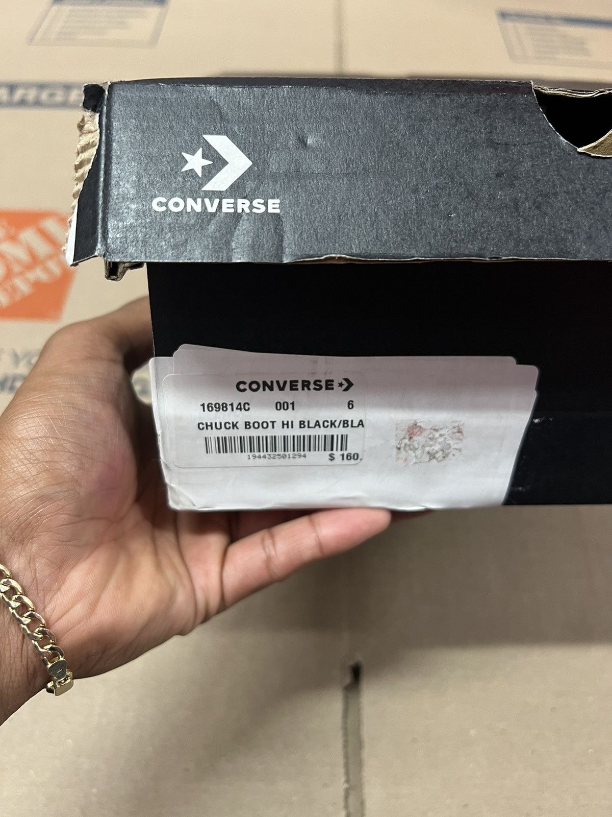 A-COLD-WALL* × Converse A-COLD-WALL*/Converse CTAS Lugged Hi - black Size US 6 / EU 39 - 9 Thumbnail