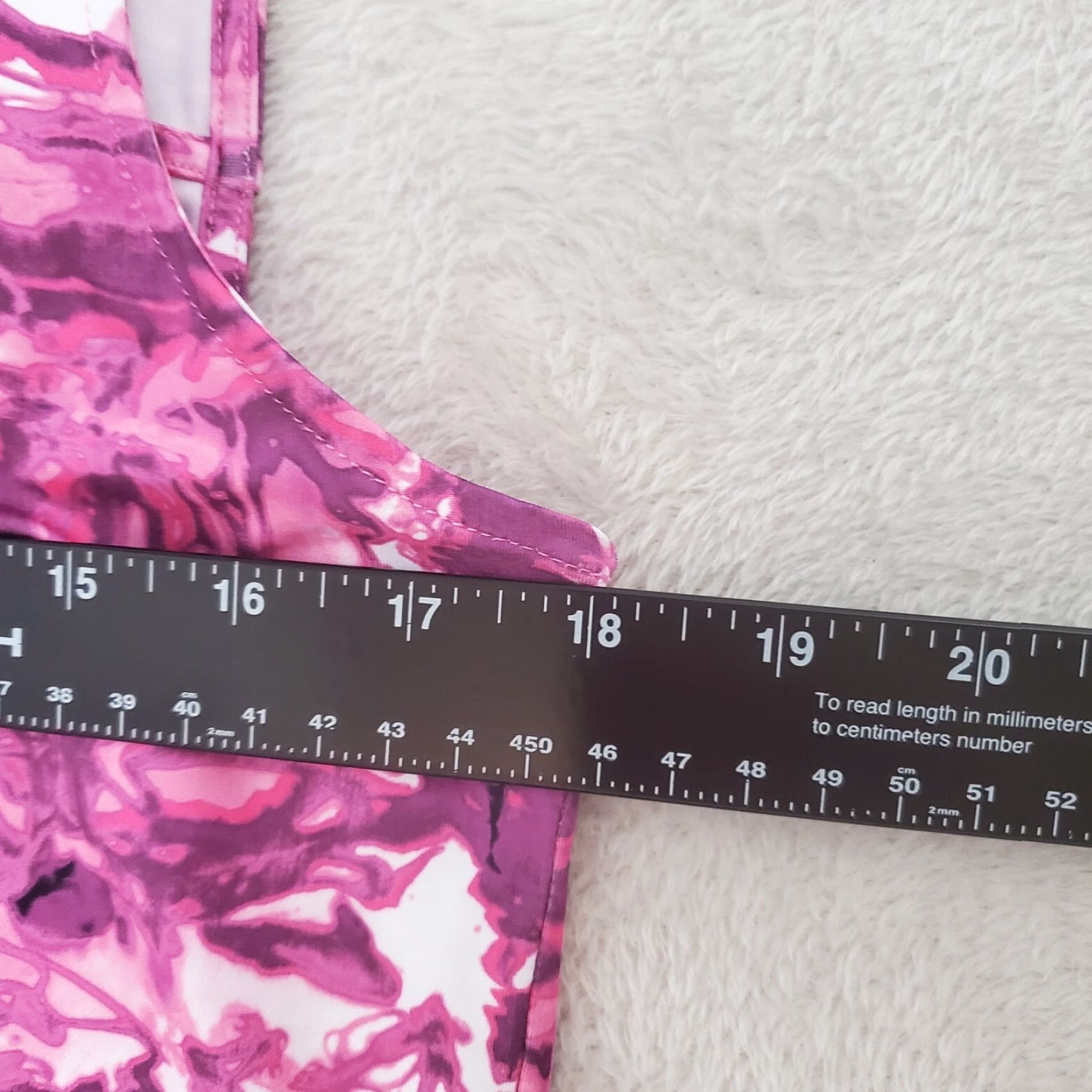Vintage Reel Legends Womens Tank M Pink Print Hooded Sleeveless Reel Tec Kangaroo Pocket Outdoor Fishing/Hiking Shirt Size M / US 6-8 / IT 42-44 - 7 Thumbnail