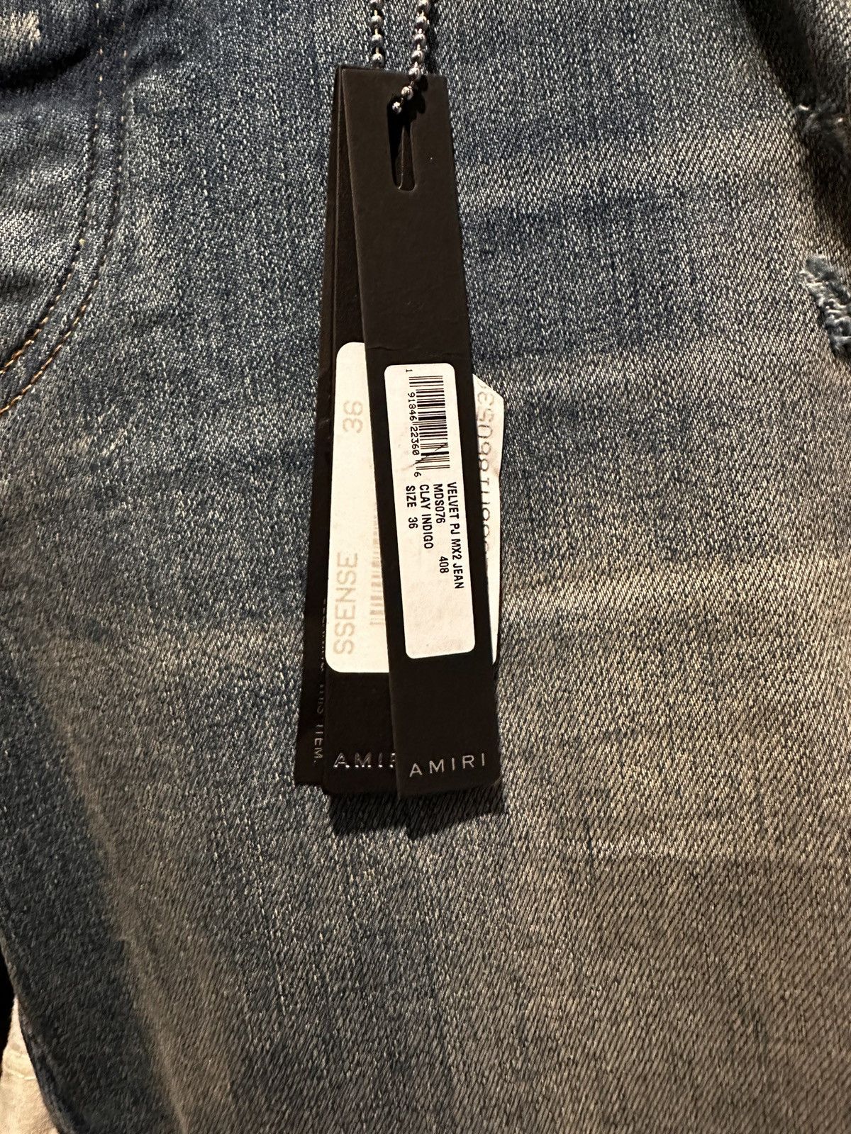 Amiri Blue Velvet PJ MX2 Jeans Size US 36 / EU 52 - 5 Thumbnail