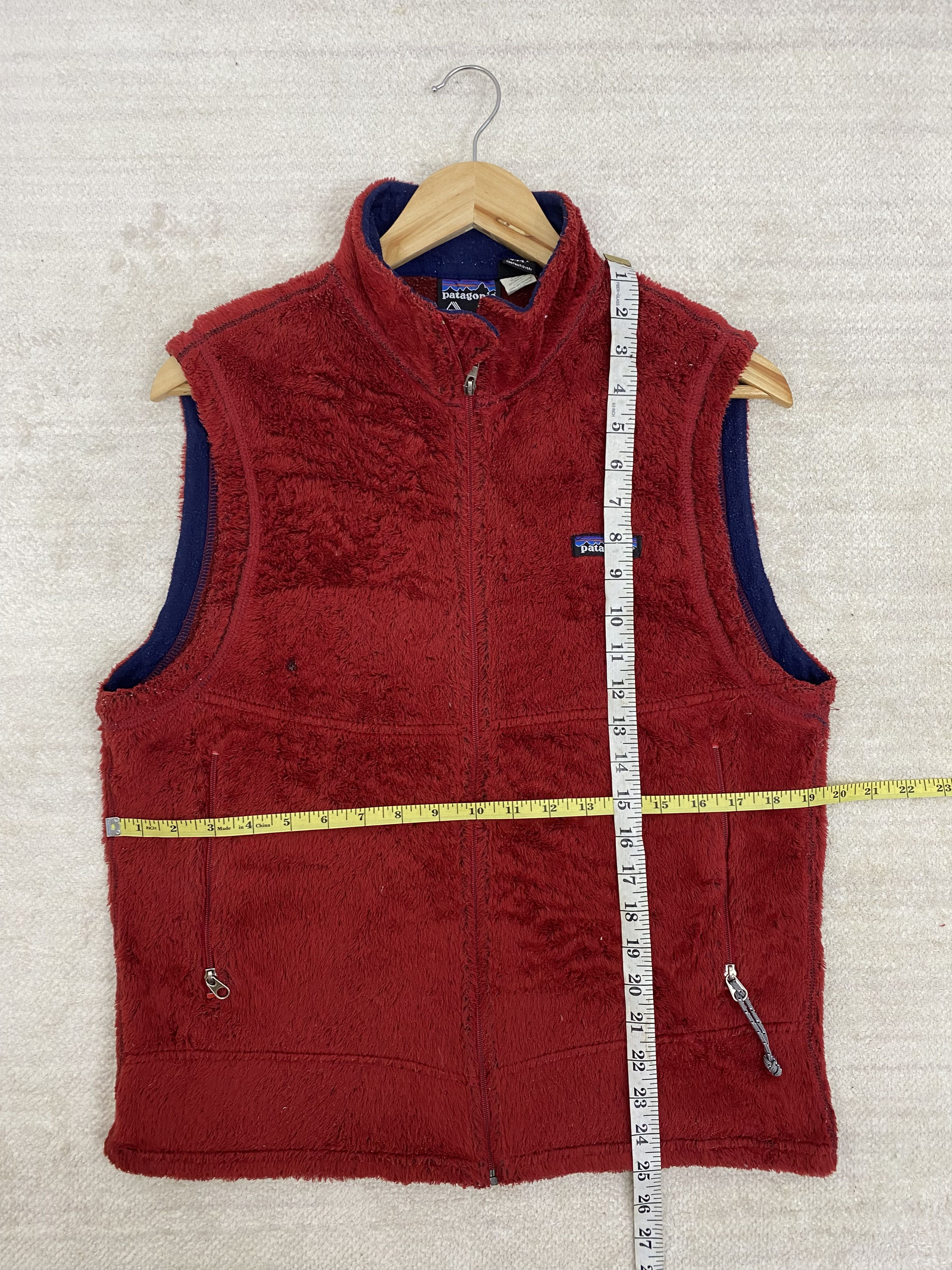 Patagonia Vintage Patagonia with Polartec Regulator Vest Red Size US M / EU 48-50 / 2 - 10 Thumbnail