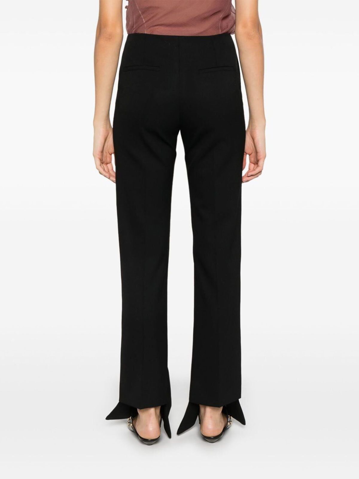 Chloe o1loc1c11025 Trousers in Black Size 25" / US 0 / IT 36 - 3 Thumbnail