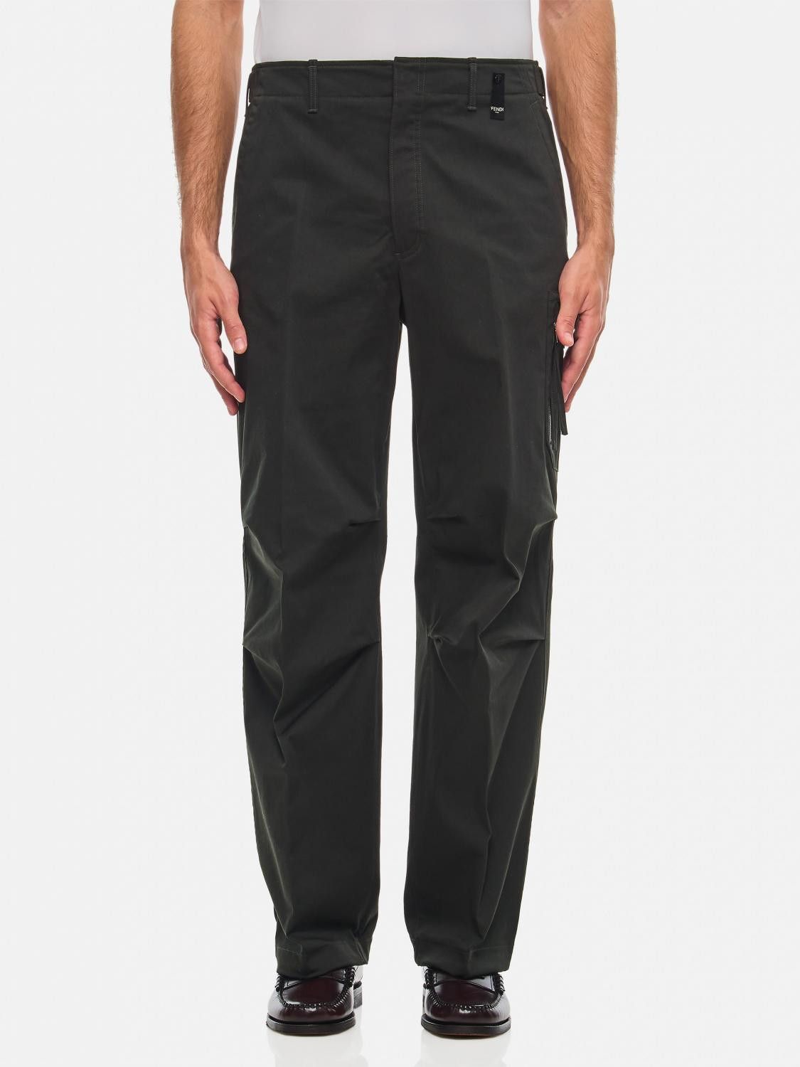 Fendi o1s1wg110226 Trouser in Green Size US 36 / EU 52 - 1 Thumbnail