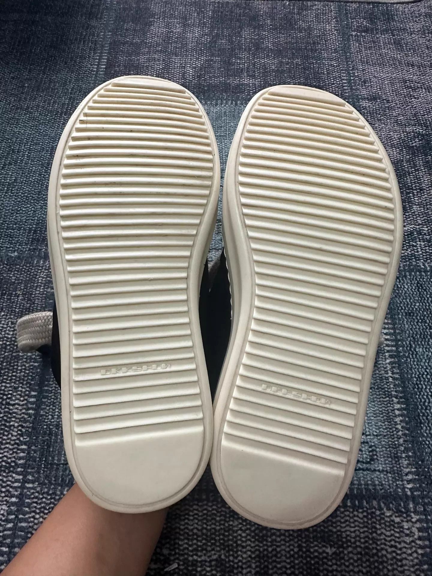 Rick Owens Rick Owens DRKSHDW Canvas Low Top Big Converse Thick Laces Size US 7.5 / IT 37.5 - 7 Thumbnail
