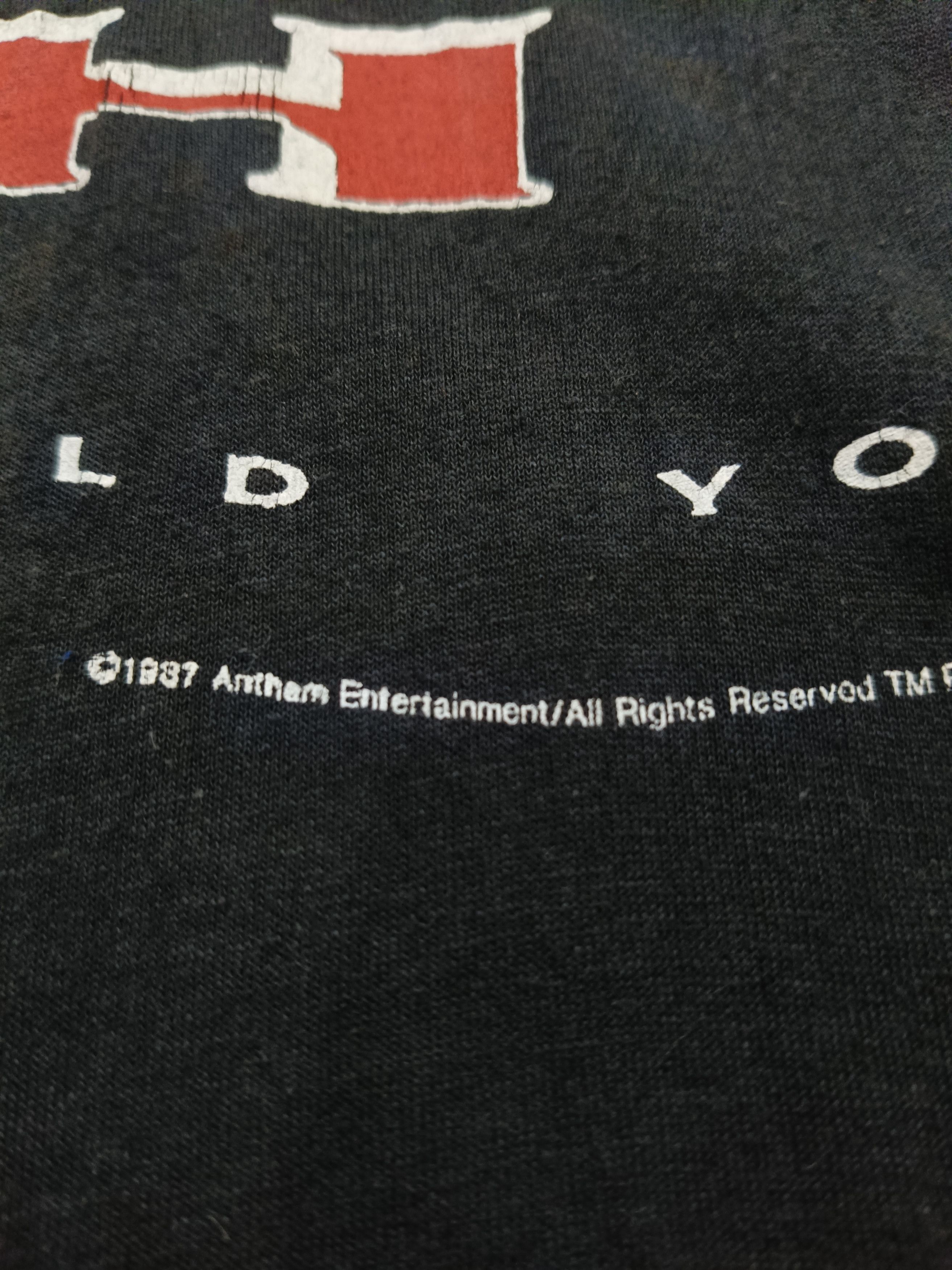 Band Tees × Vintage Vintage 1987 Rush Live Tour 87 88 Size US M / EU 48-50 / 2 - 2 Thumbnail