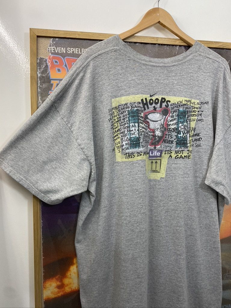 Jordan Brand × Nike × Vintage 90s Nike Air Jordan Basketball The Rock Is Mine t shirt Size US XXL / EU 58 / 5 - 4 Thumbnail