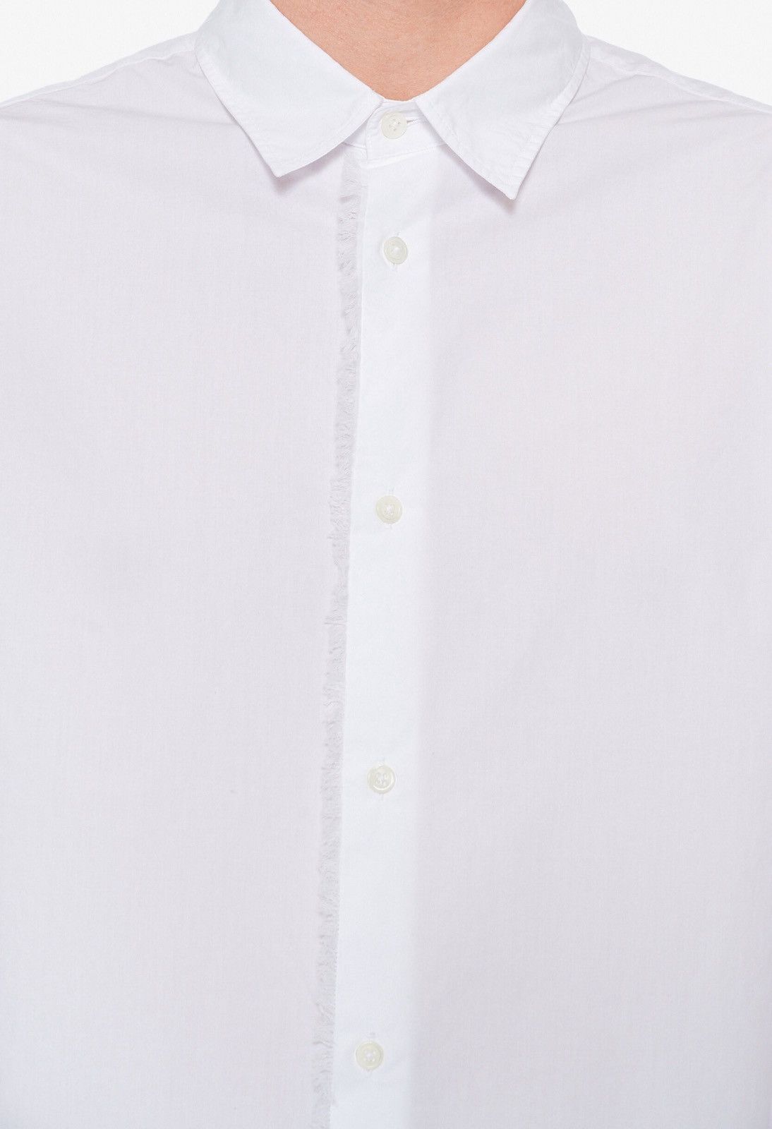 Ann Demeulemeester Last Ann Demeulemeester White Cotton Shirt Size US XL / EU 56 / 4 - 3 Thumbnail