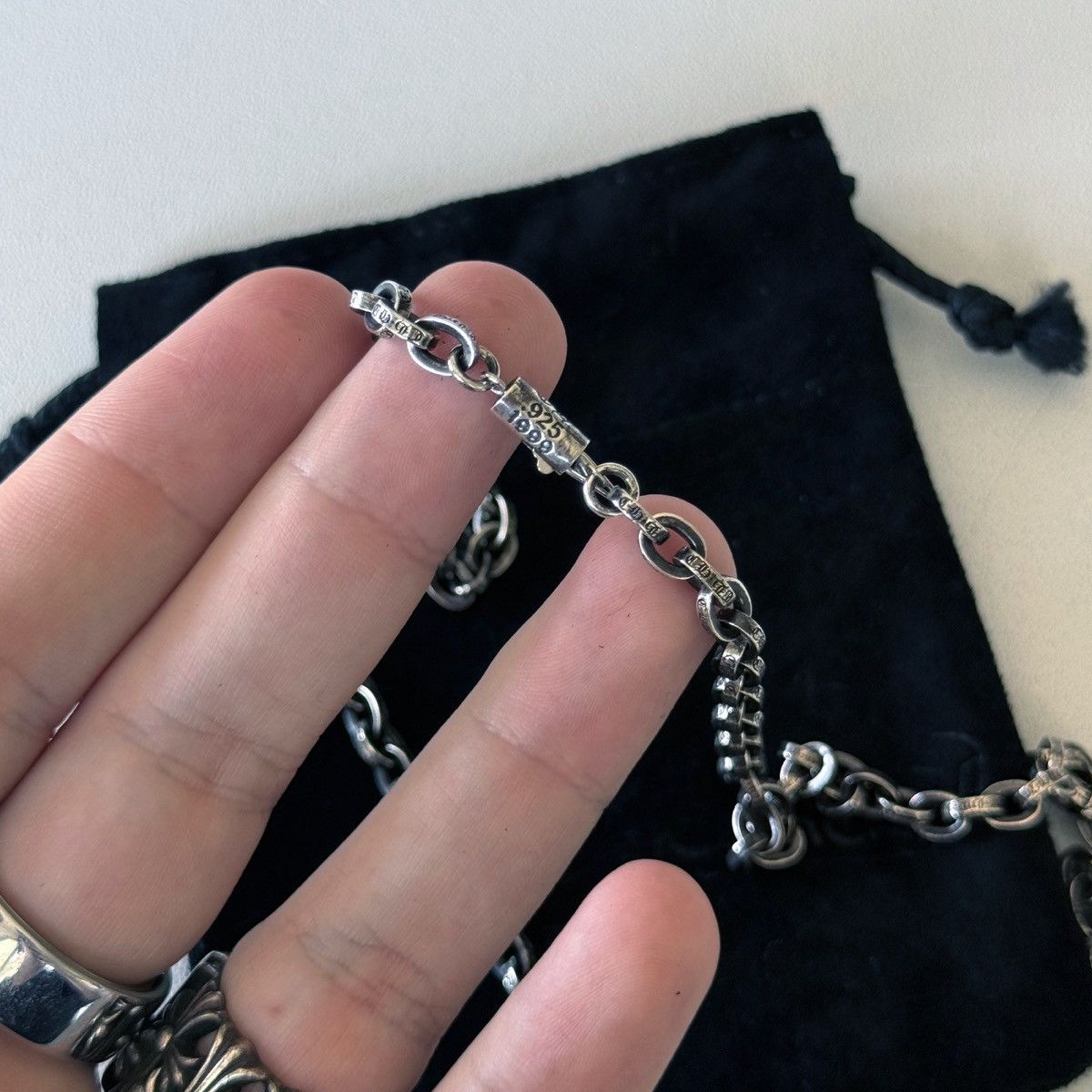 Chrome Hearts Chrome Hearts Paper Chain 24" Necklace Size ONE SIZE - 10 Thumbnail