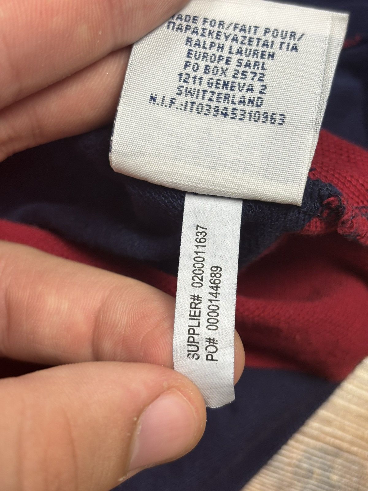 Polo Ralph Lauren Polo Ralph Lauren Rare Striped Polo Shirt Vintage Y2K Style Size US M / EU 48-50 / 2 - 9 Thumbnail