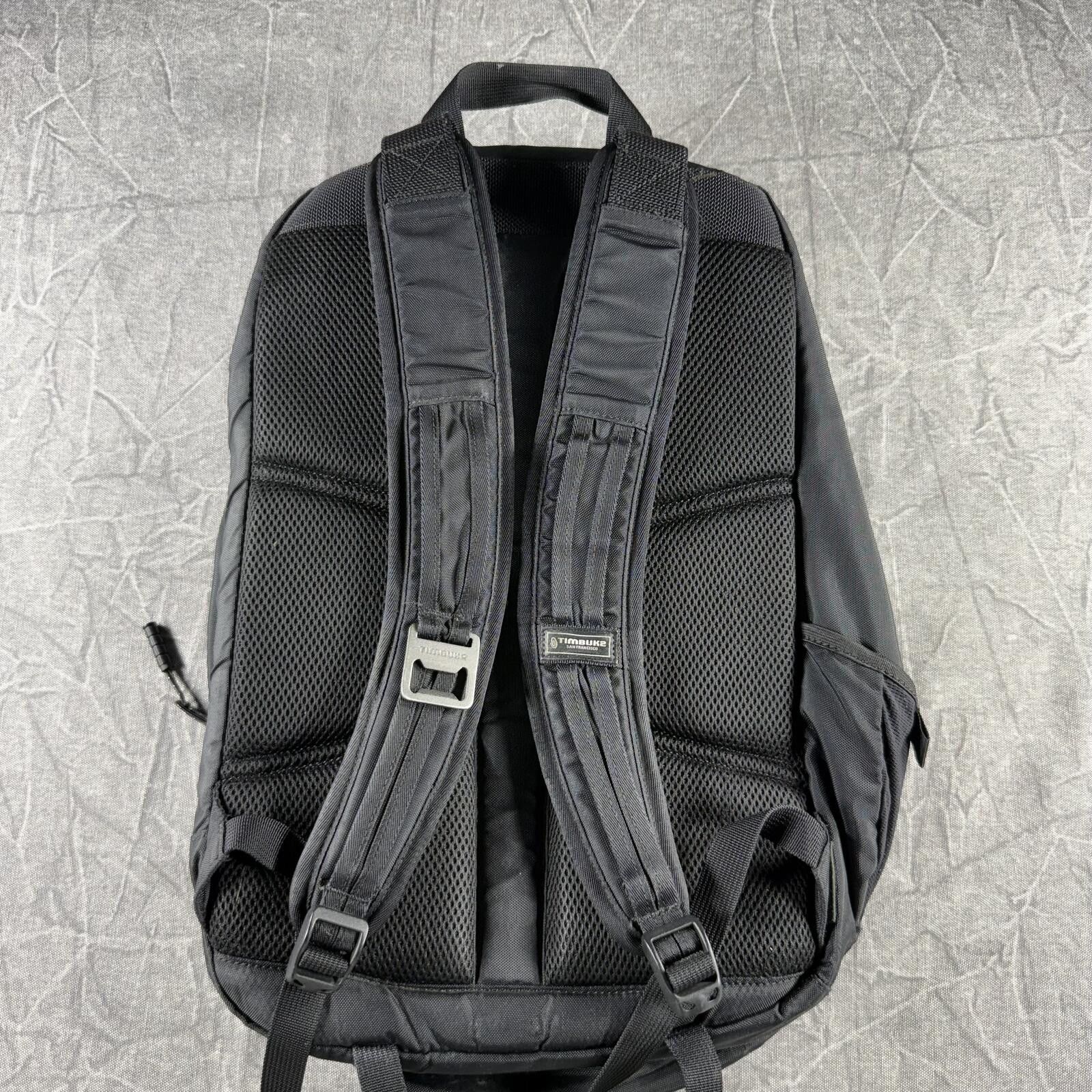 Timbuk2 Timbuk2 Backpack Black Durable Fabric Rare TSF14 Size ONE SIZE - 8 Thumbnail