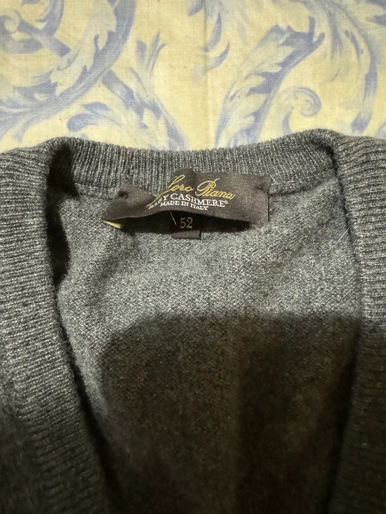 Loro Piana LORO PIANA The wool sweater can be washed Size US L / EU 52-54 / 3 - 2 Thumbnail