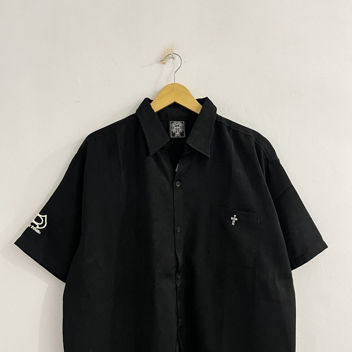 Dogtown Dogtown Dragon Embroidered Button Up Shirt Size US XL / EU 56 / 4 - 5 Thumbnail