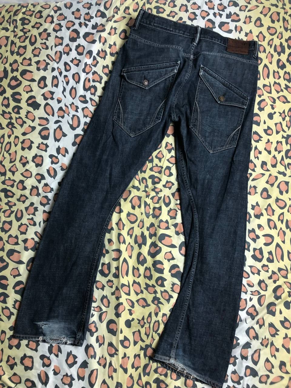 Allsaints Vintage Allsaints spitalfields Japan Selvage Denim jeans Size US 32 / EU 48 - 1 Thumbnail